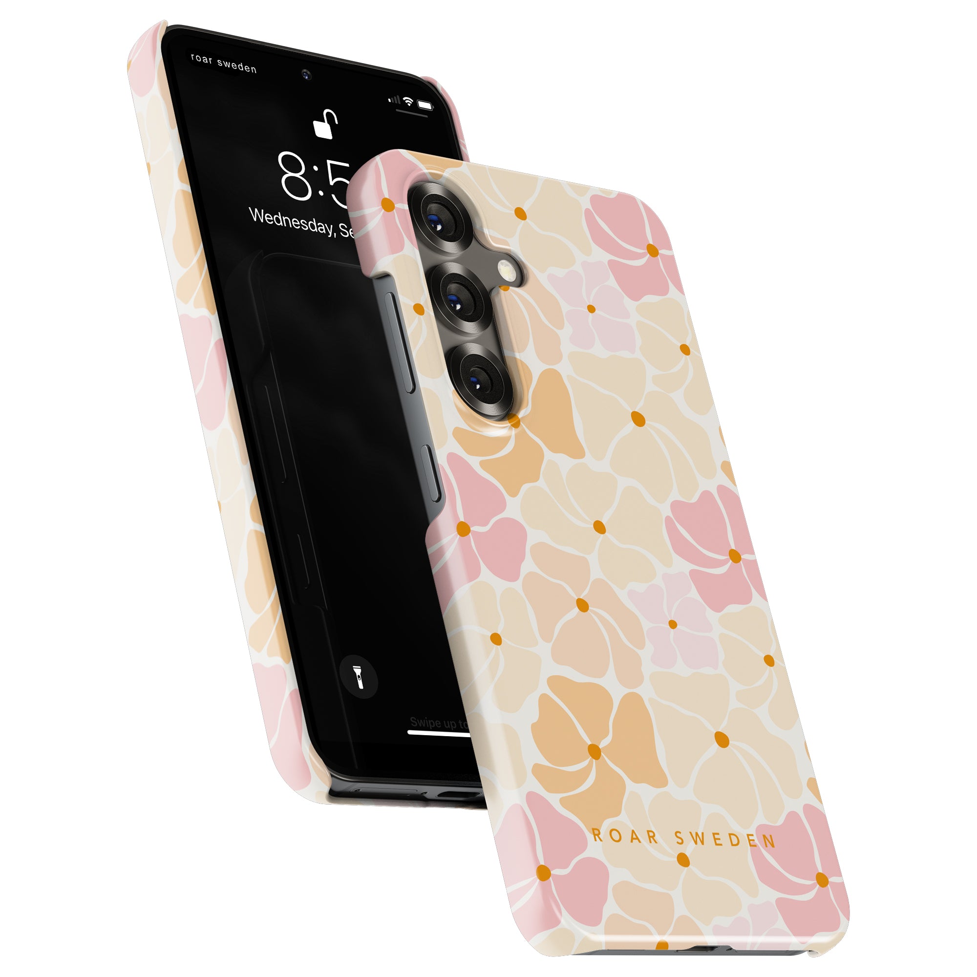 Slim mobilskal – Pastel Flora