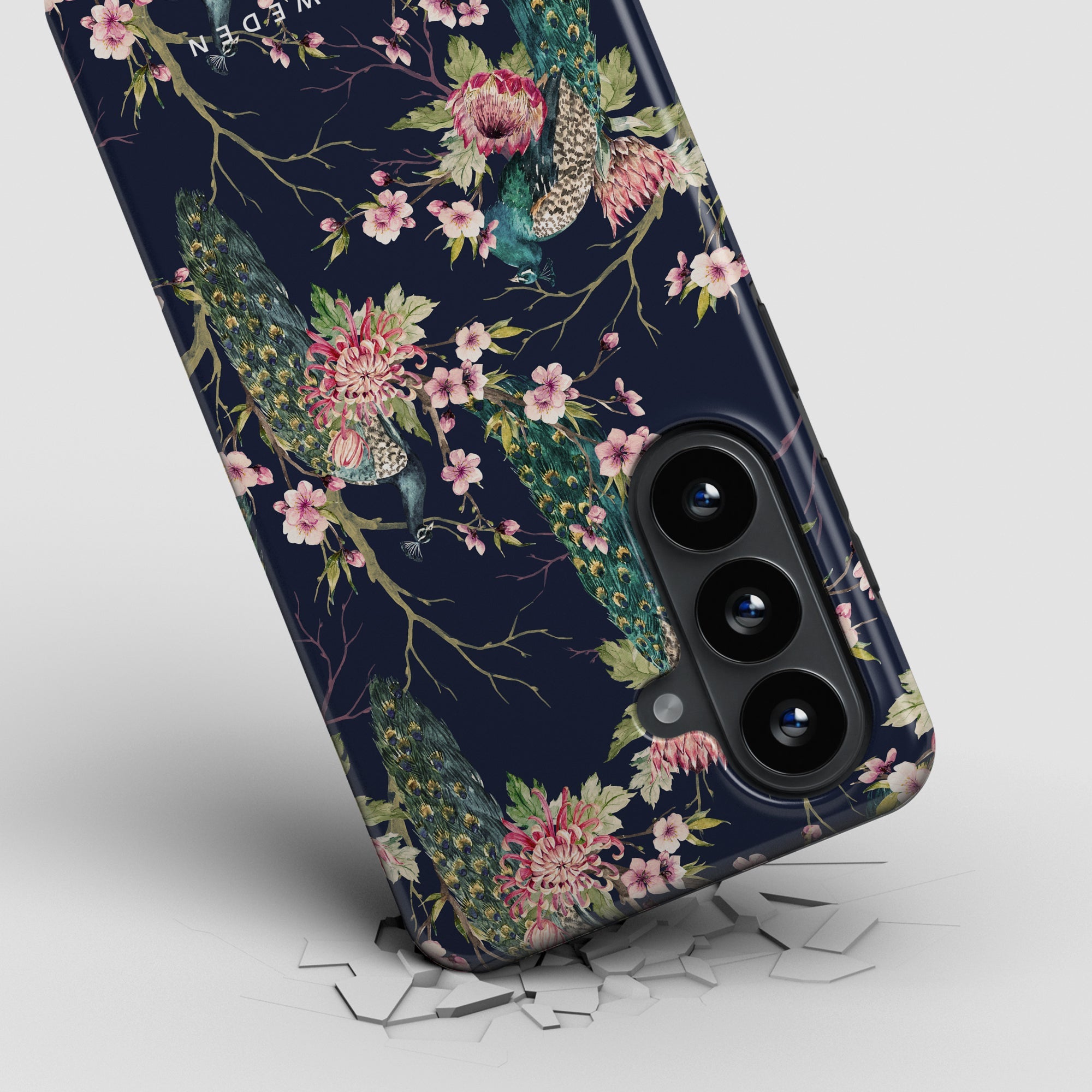 Peafowl - Magnetic Tough Phone Case - Roar Sweden