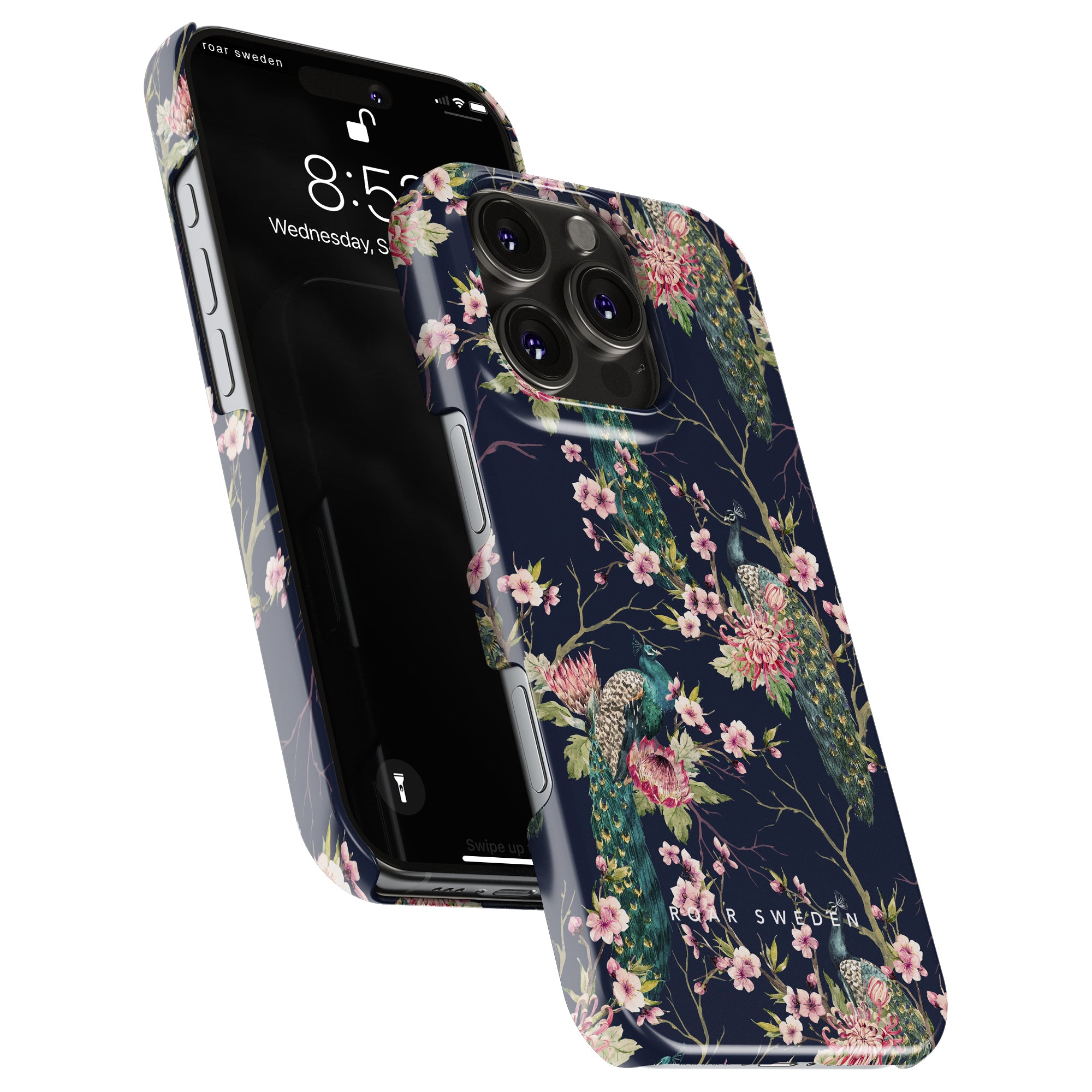 Slim mobilskal – Peafowl