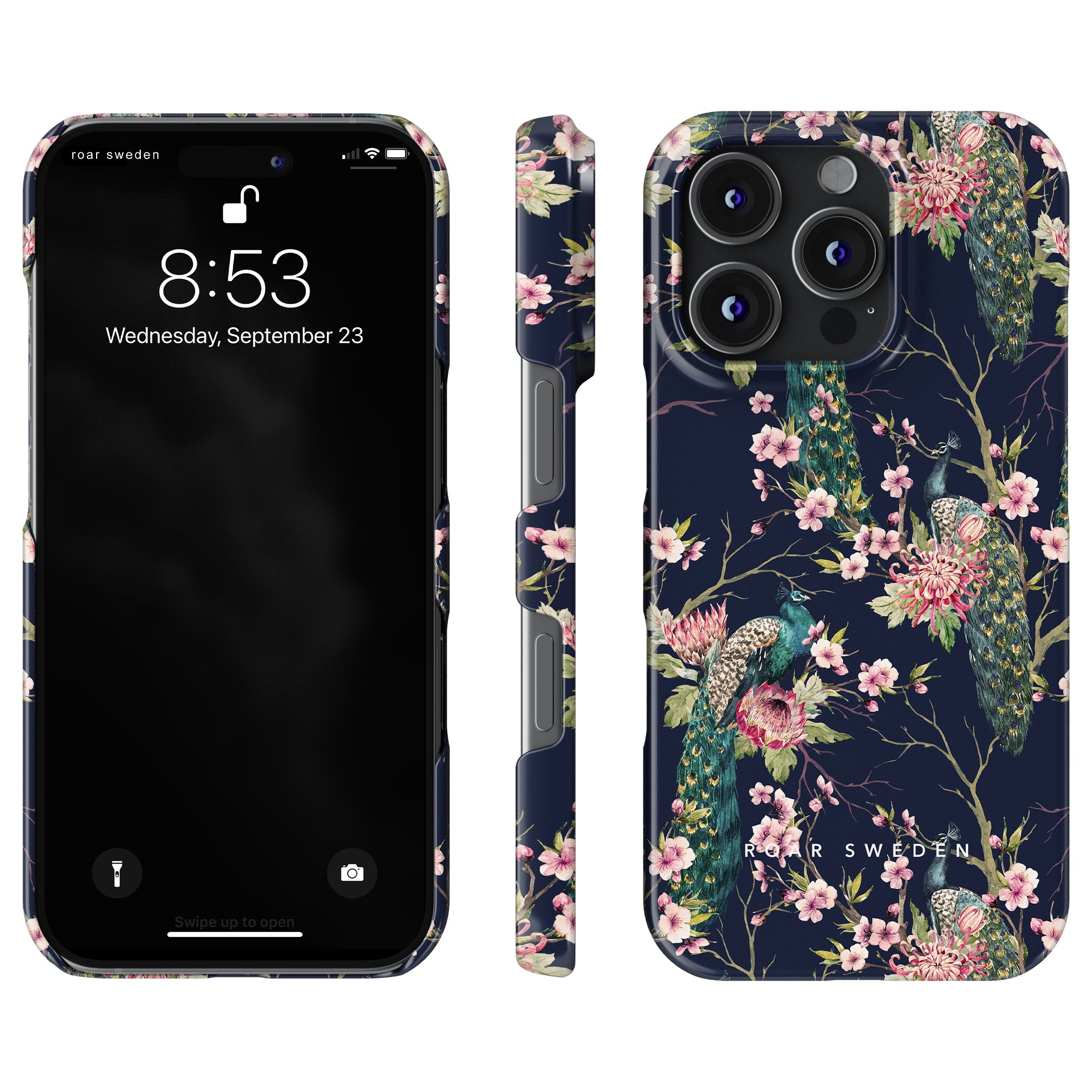 Slim mobilskal – Peafowl