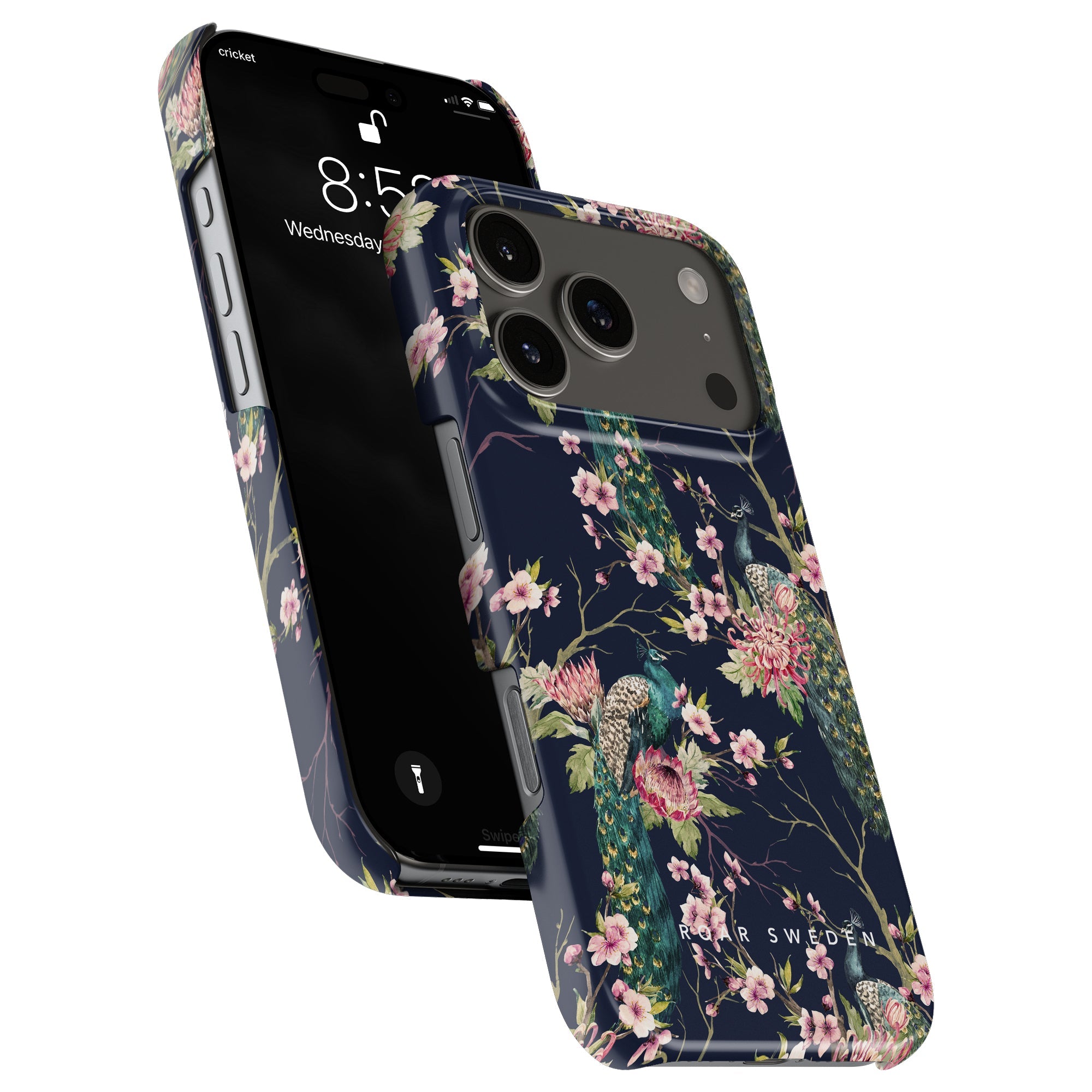 Slim mobilskal – Peafowl