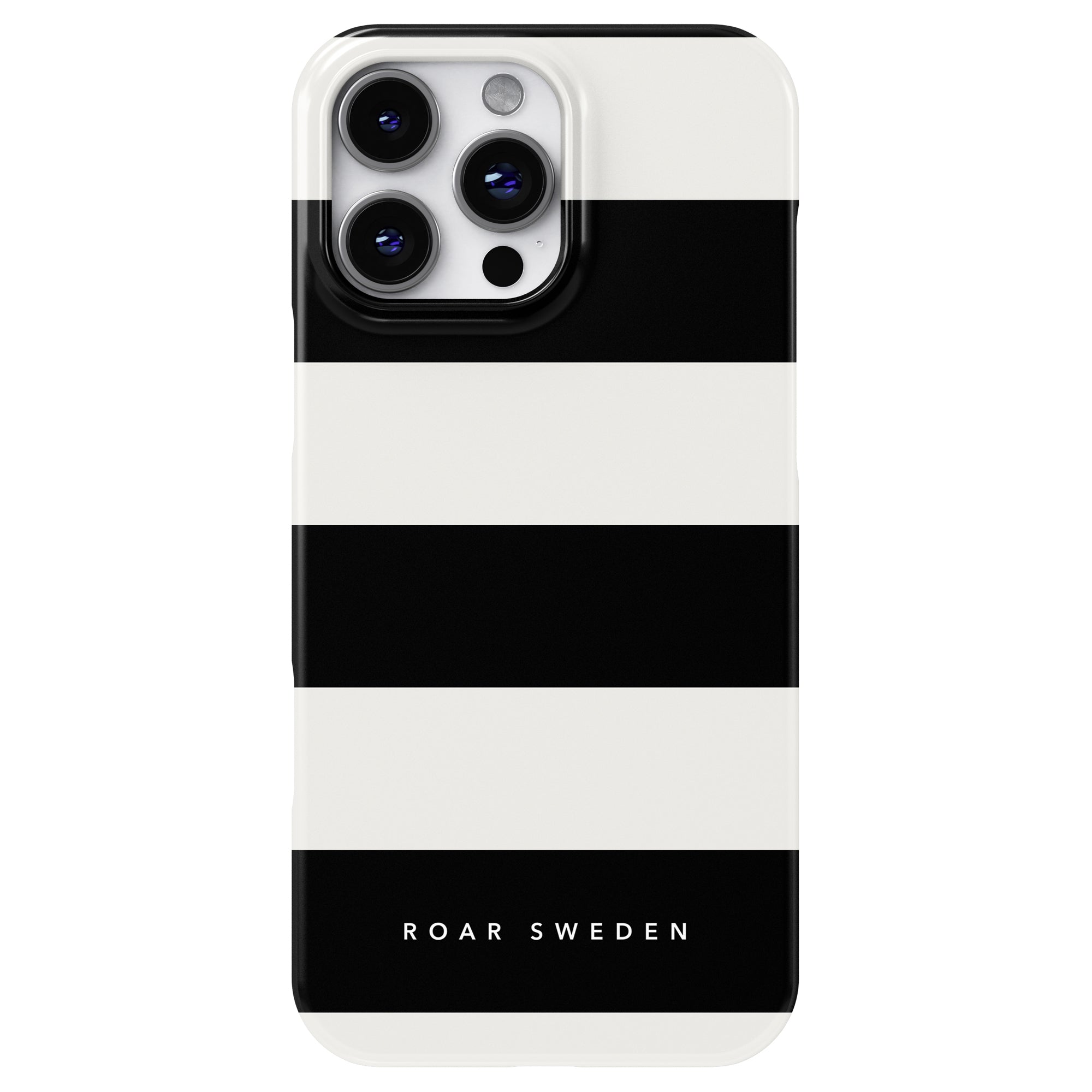 Slim mobilskal – Penguin Stripes