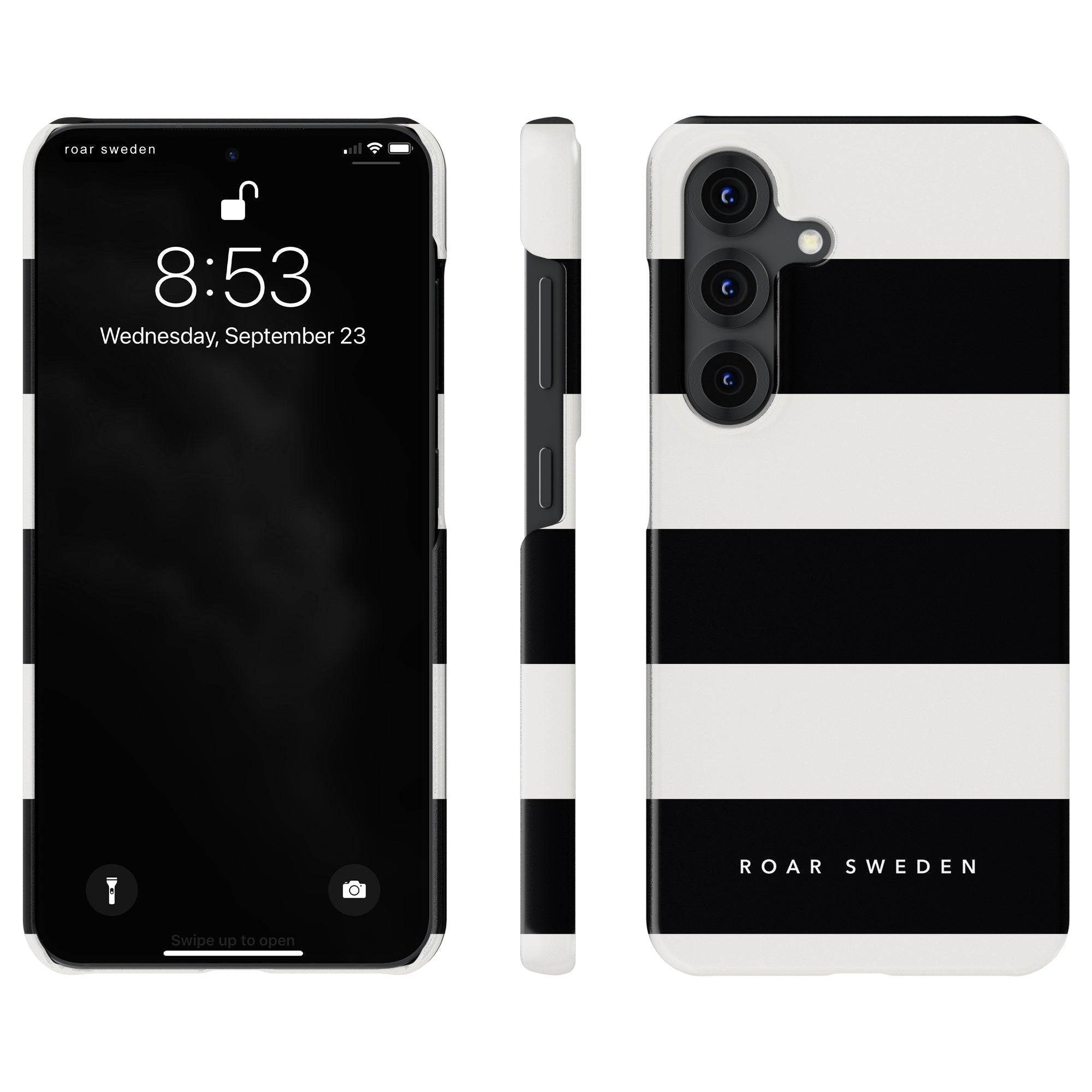 Penguin Stripes - Slim case - Roar Sweden