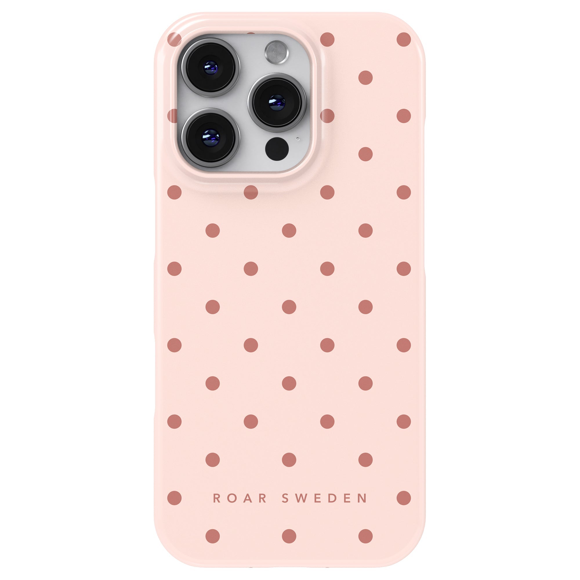 Slim mobilskal – Pink Dots