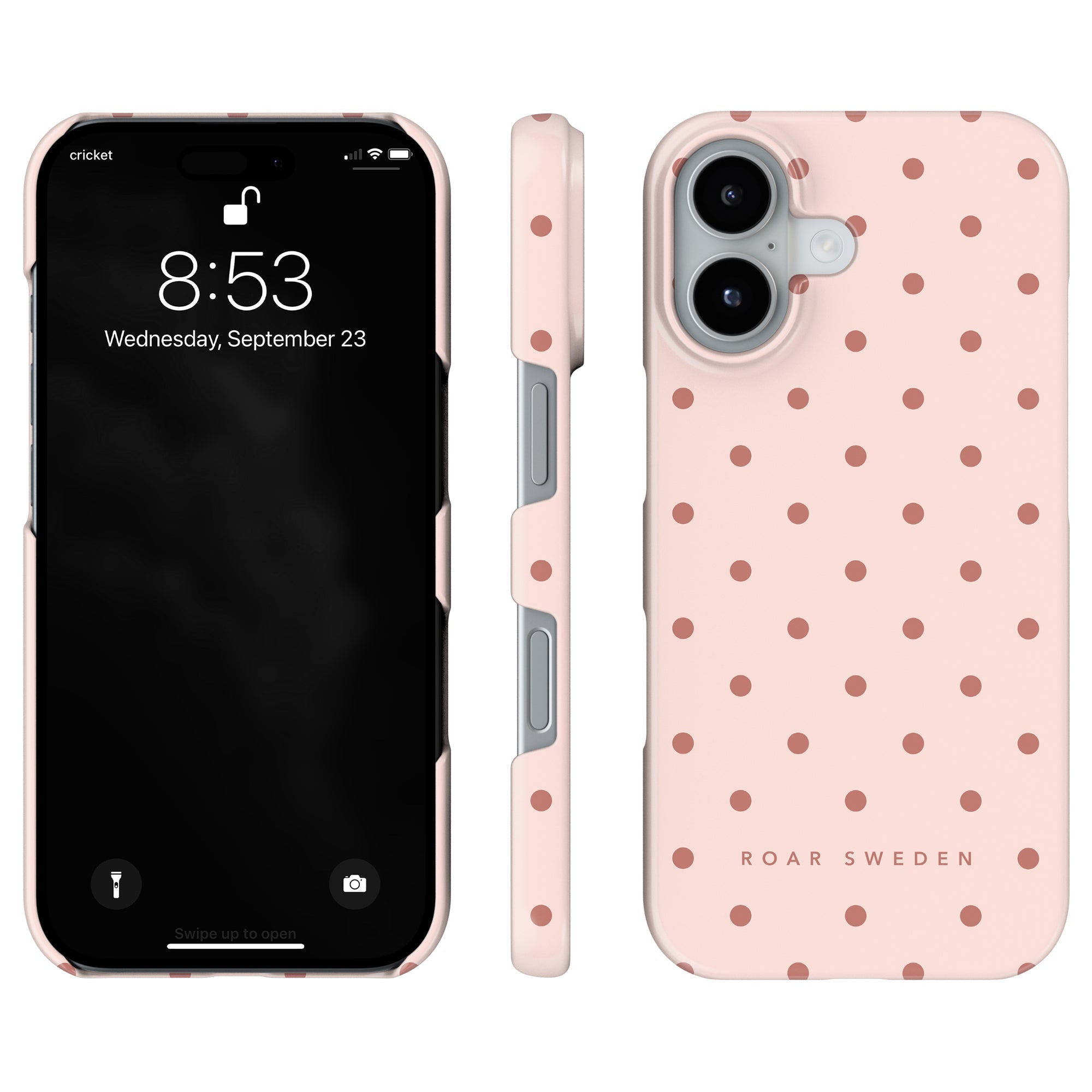 Pink Dots - Slim case - Roar Sweden