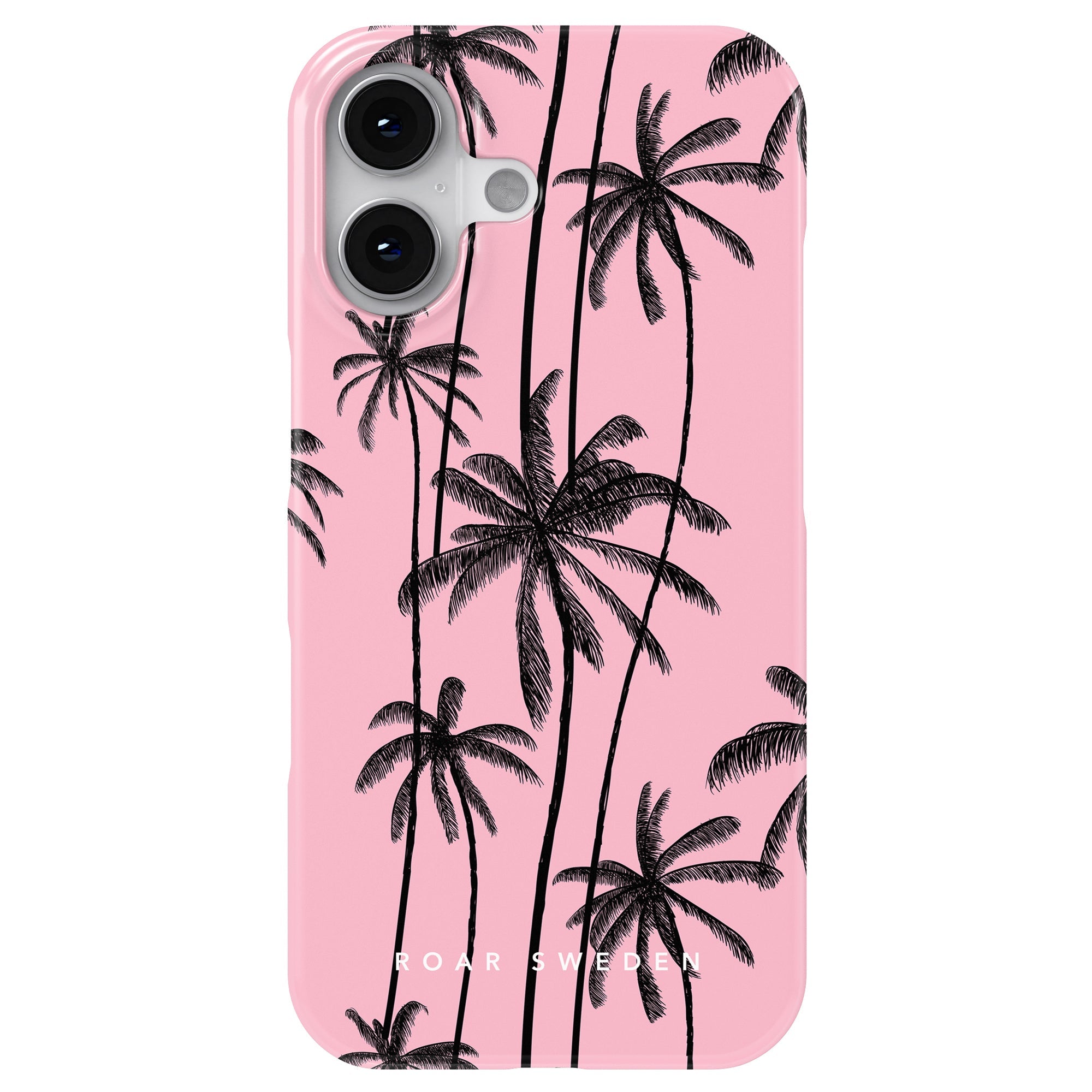 Slim mobilskal – Pink Palms