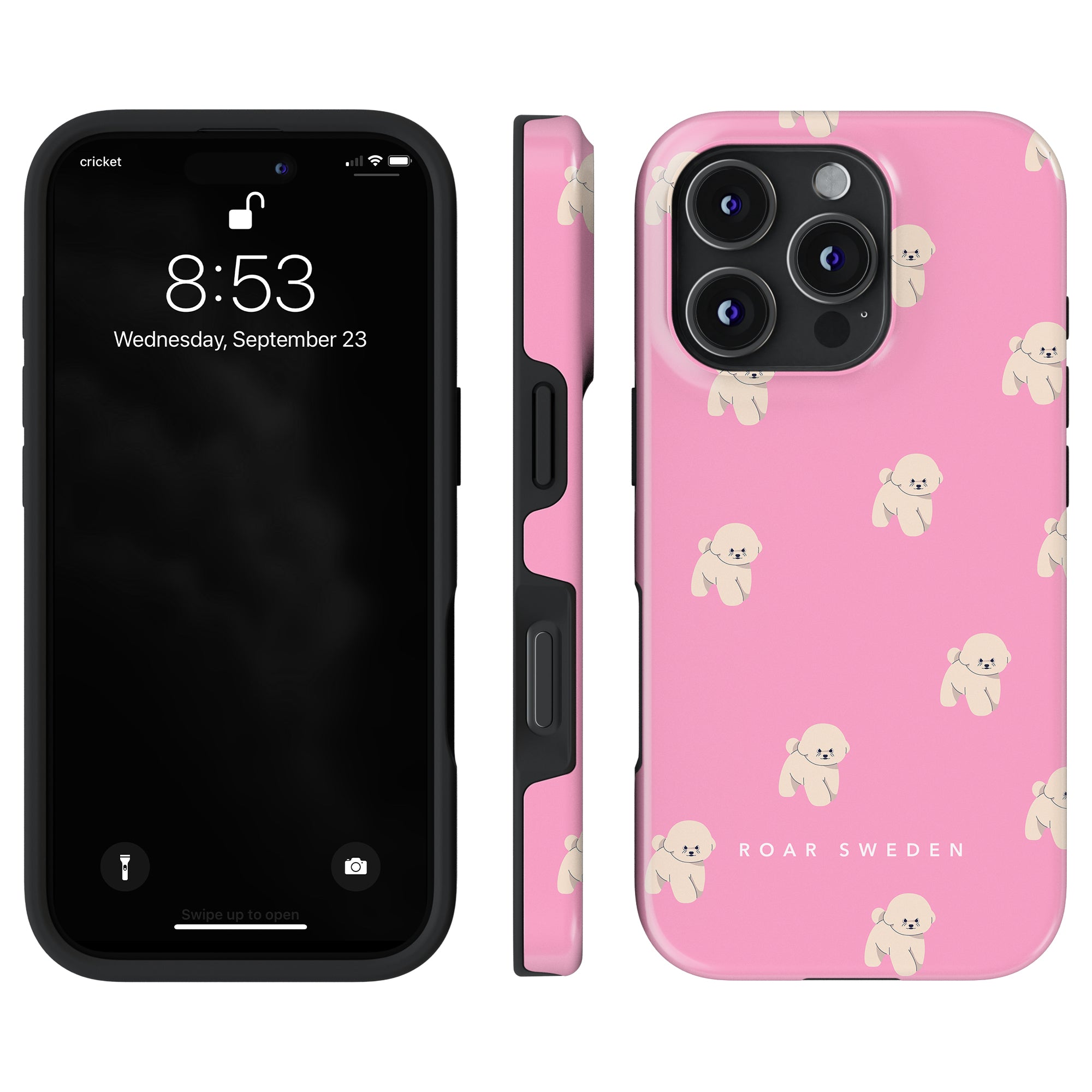 Pink Bichon - Tough Case - Roar Sweden