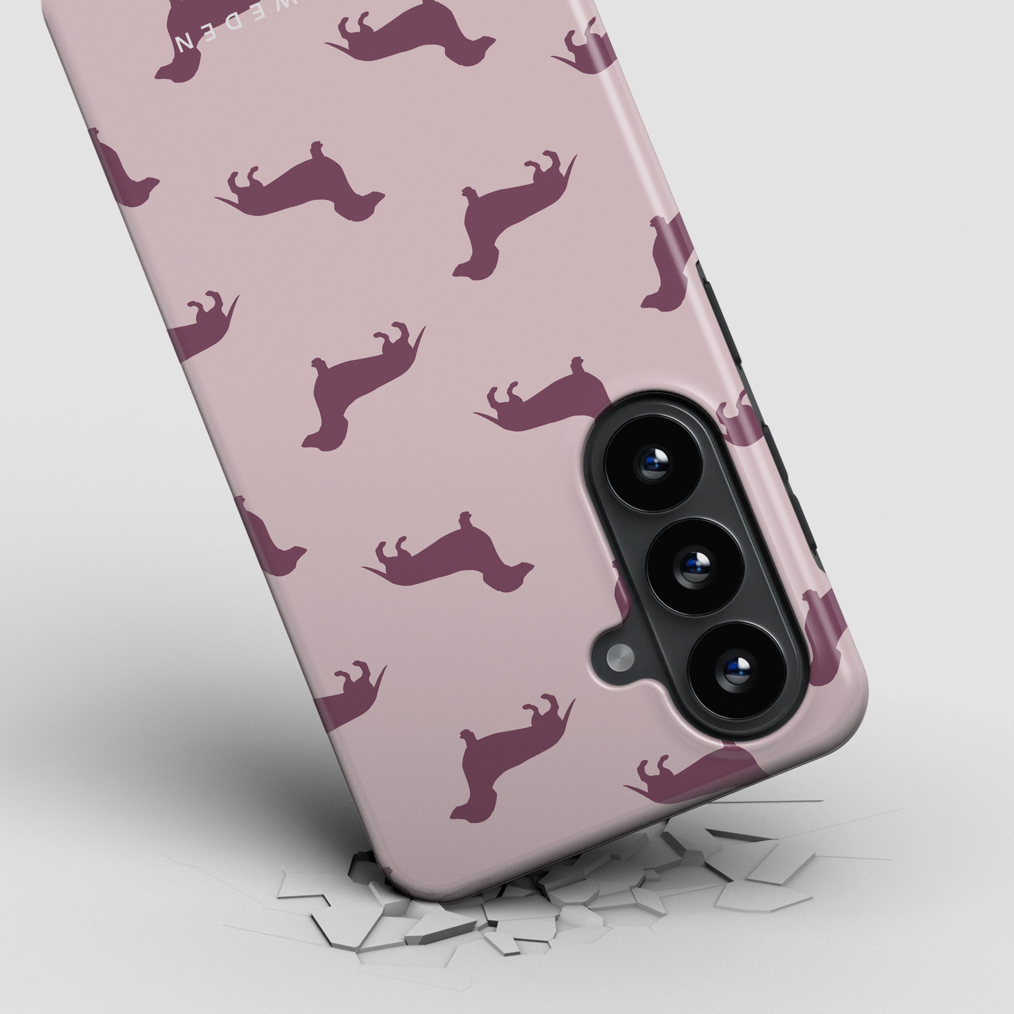 Pink Dachshund - Magnetic Tough Phone Case - Roar Sweden