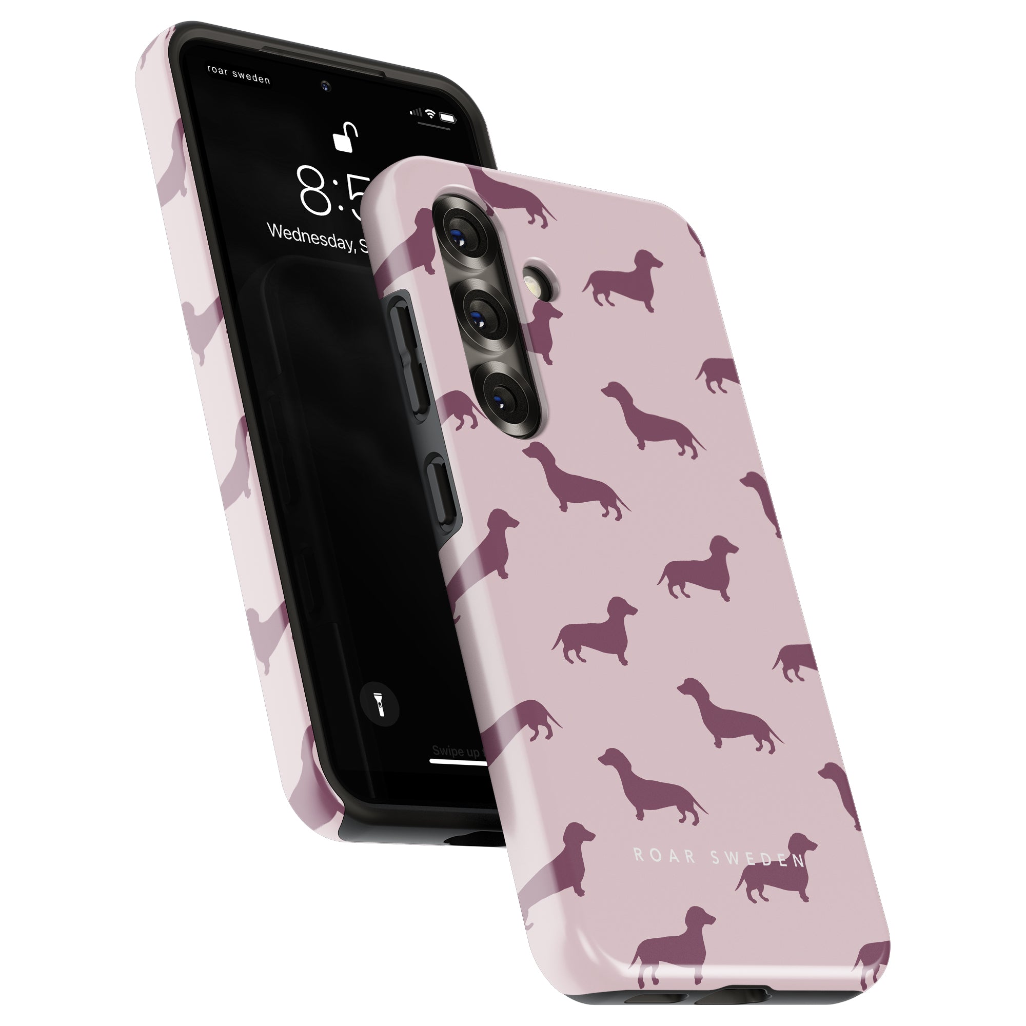Pink Dachshund - Tough Case - Roar Sweden
