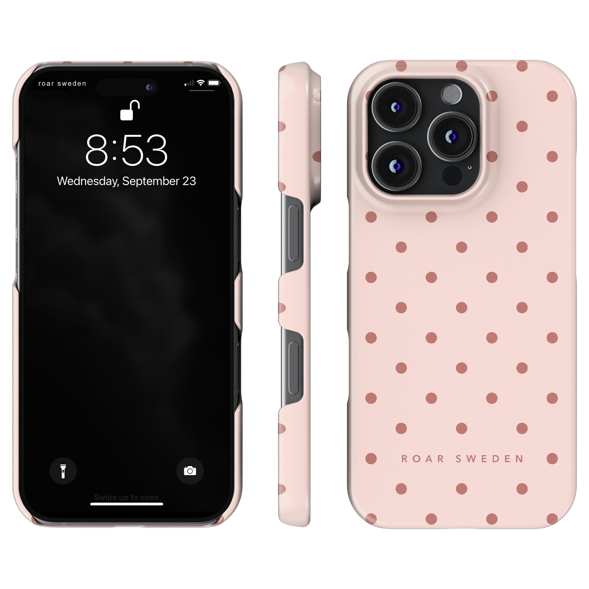 Pink Dots - Slim case - Roar Sweden