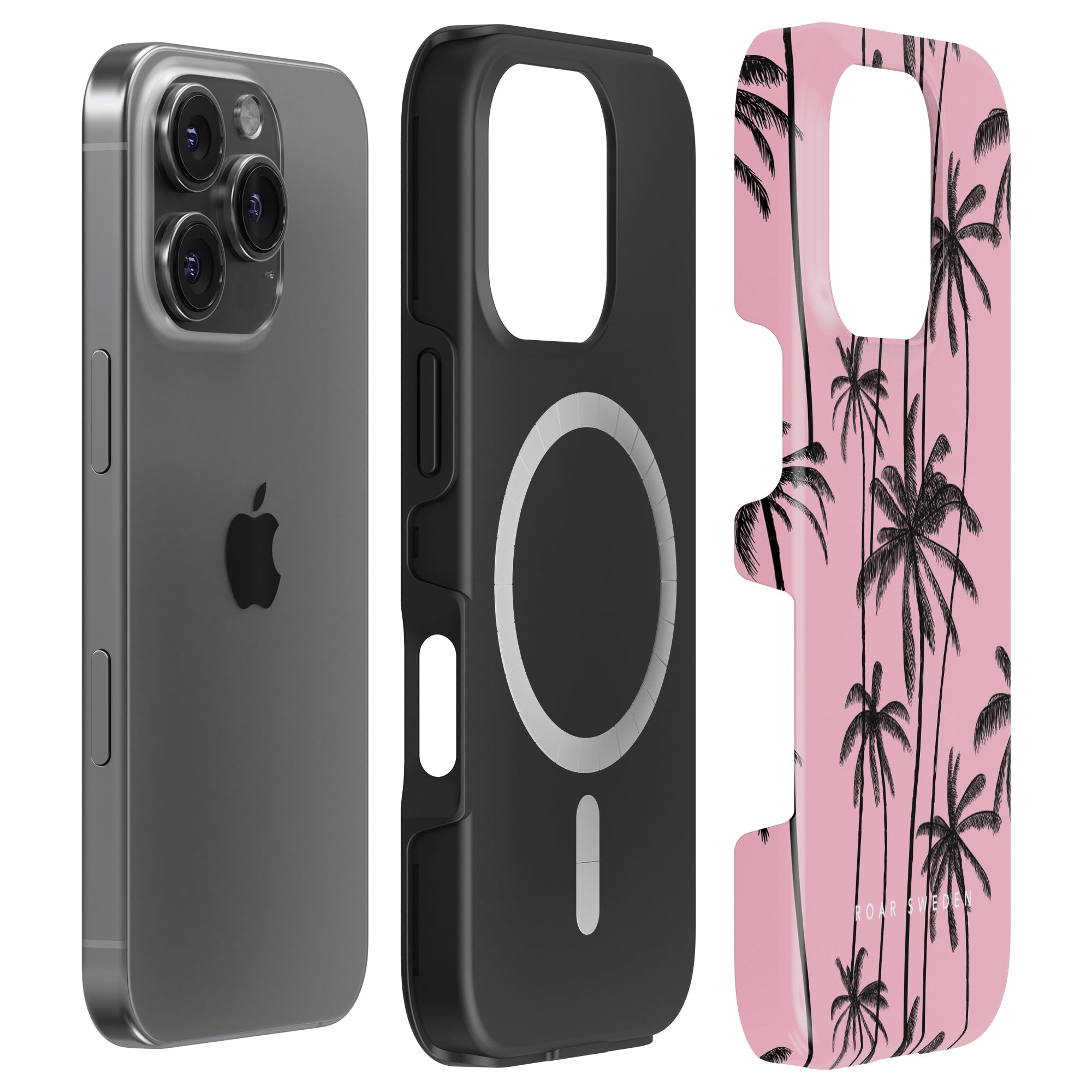 Pink Palms - Magsafe Tough Case - Roar Sweden
