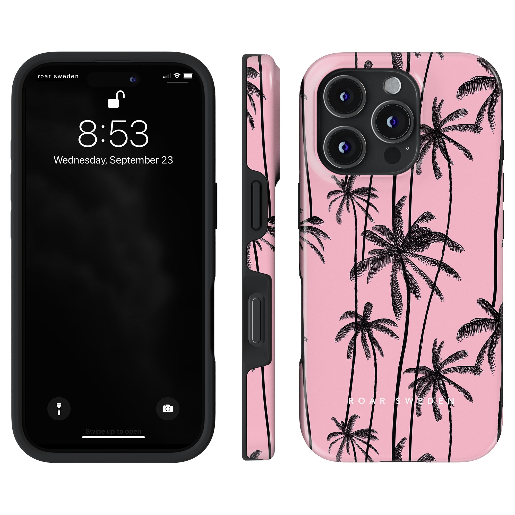 Pink Palms - Tough Case - Roar Sweden