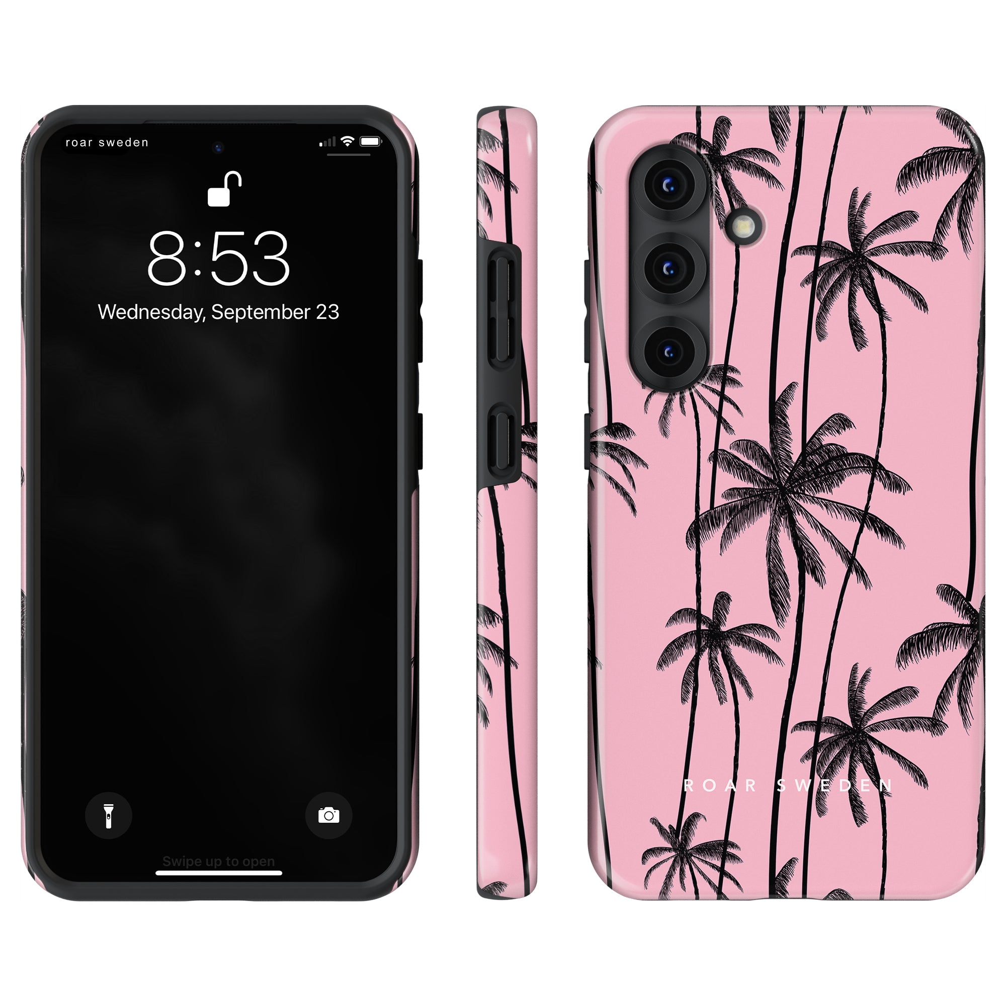 Pink Palms - Tough Case - Roar Sweden