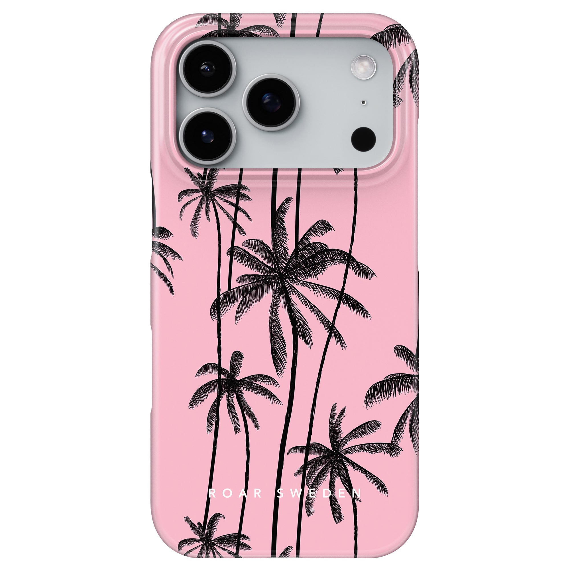 Slim mobilskal – Pink Palms