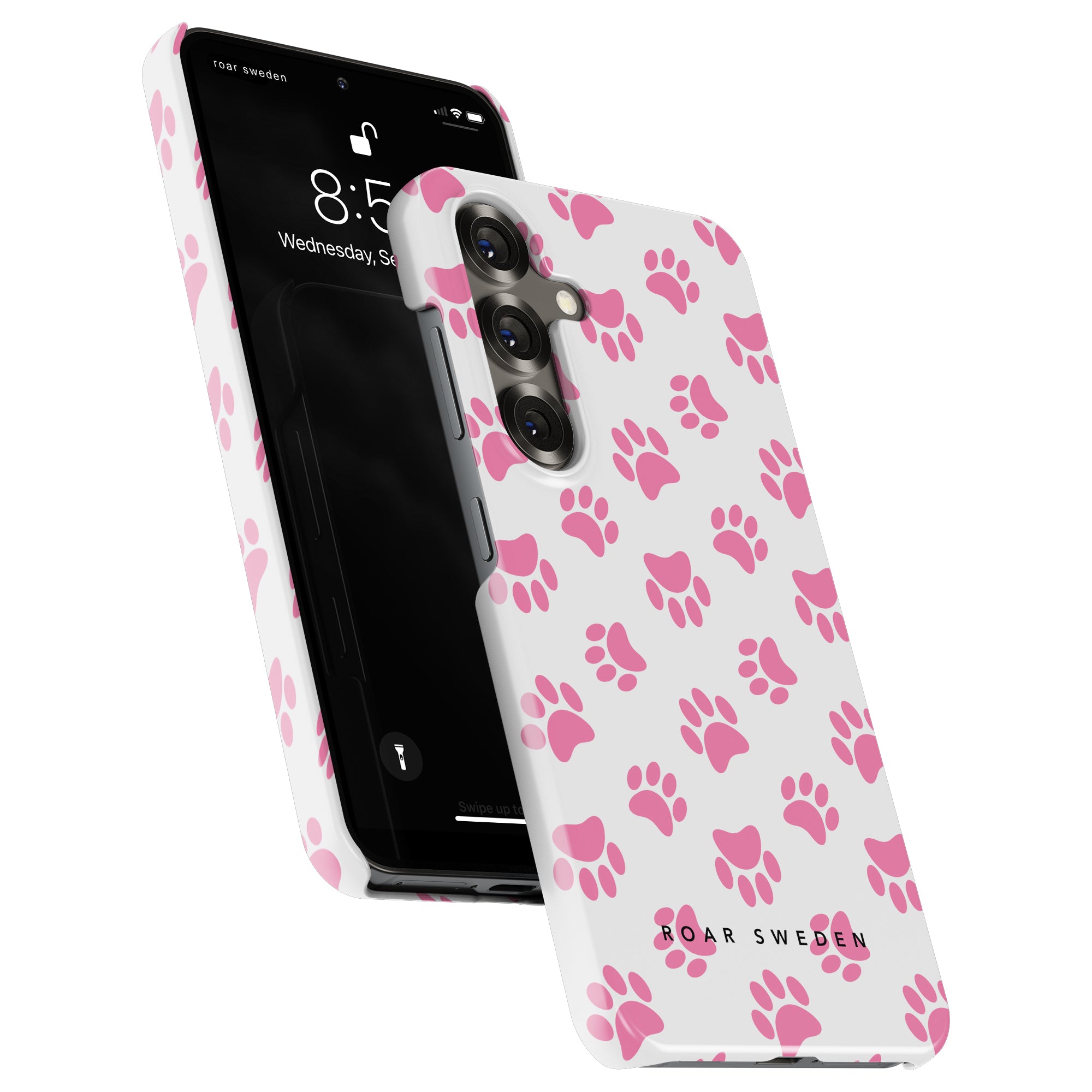 Paws Slim mobilskal – Pink Paws