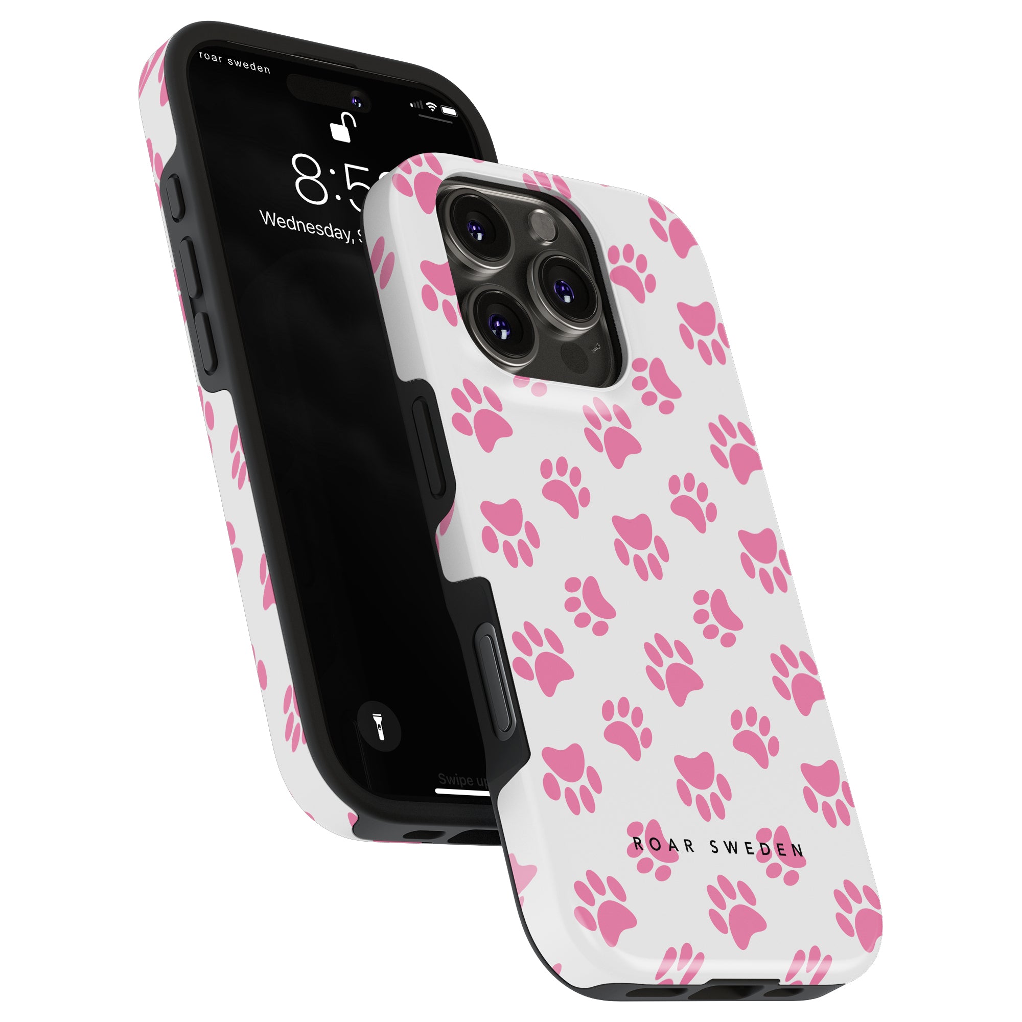 Paws Tough mobilskal – Pink Paws