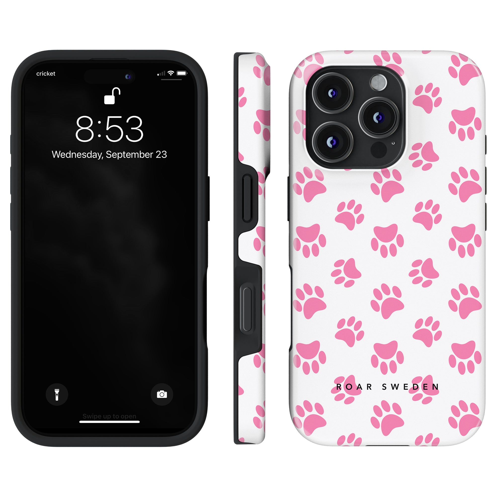 Paws Tough mobilskal – Pink Paws