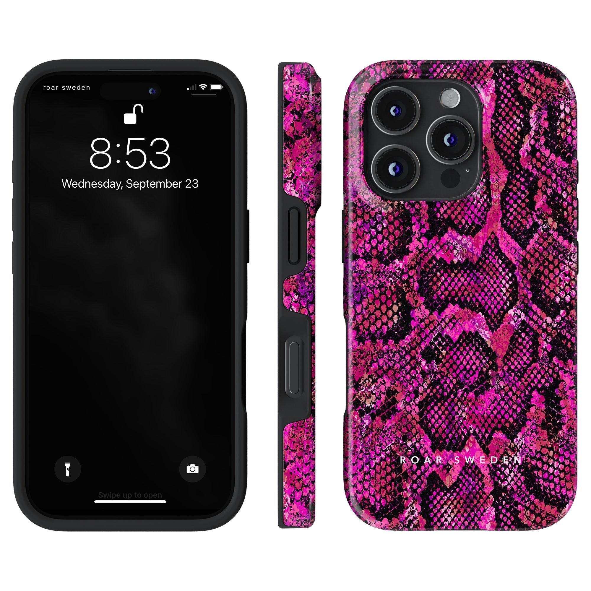 Pink Snake - Tough Case - Roar Sweden