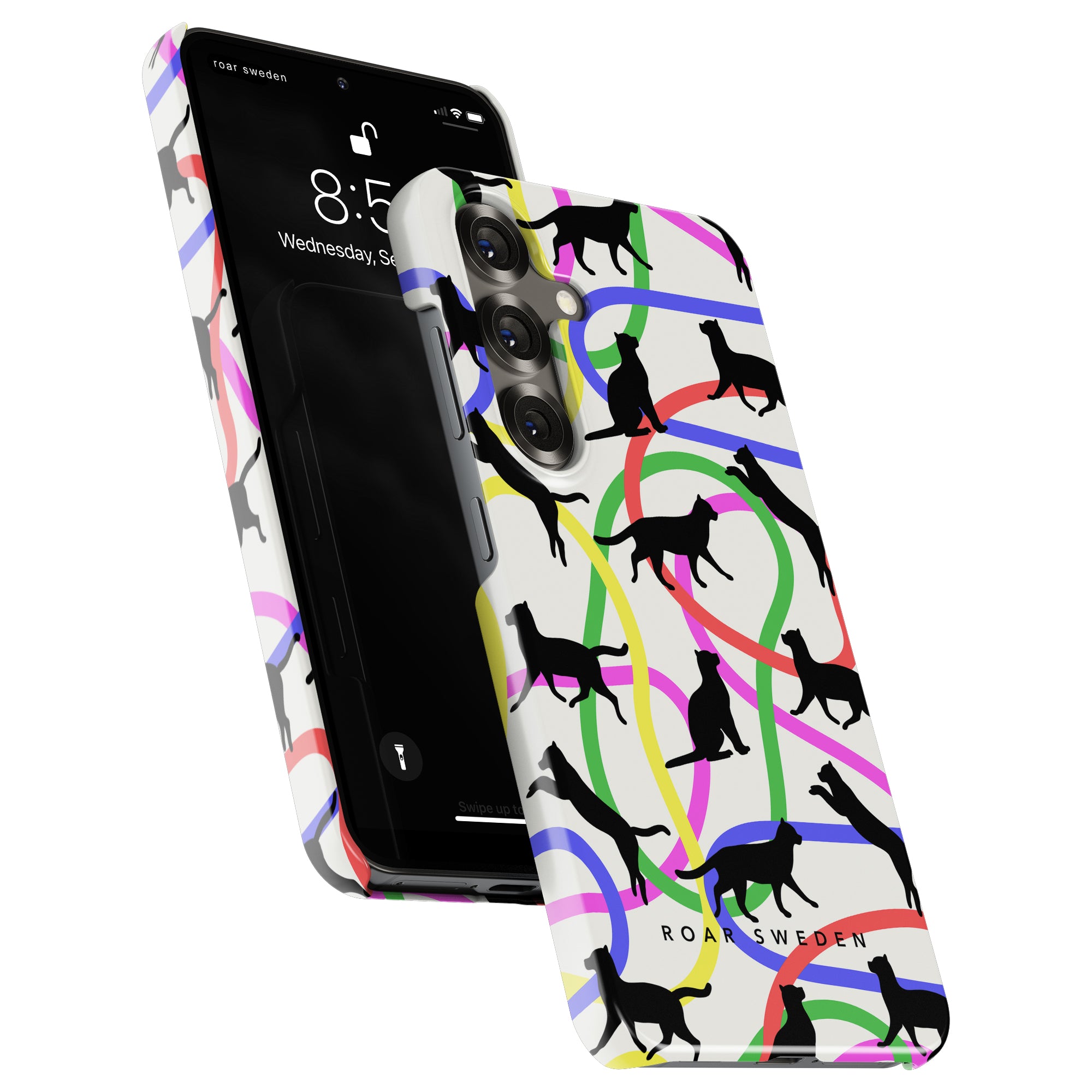 Slim mobilskal – Playful Kitten