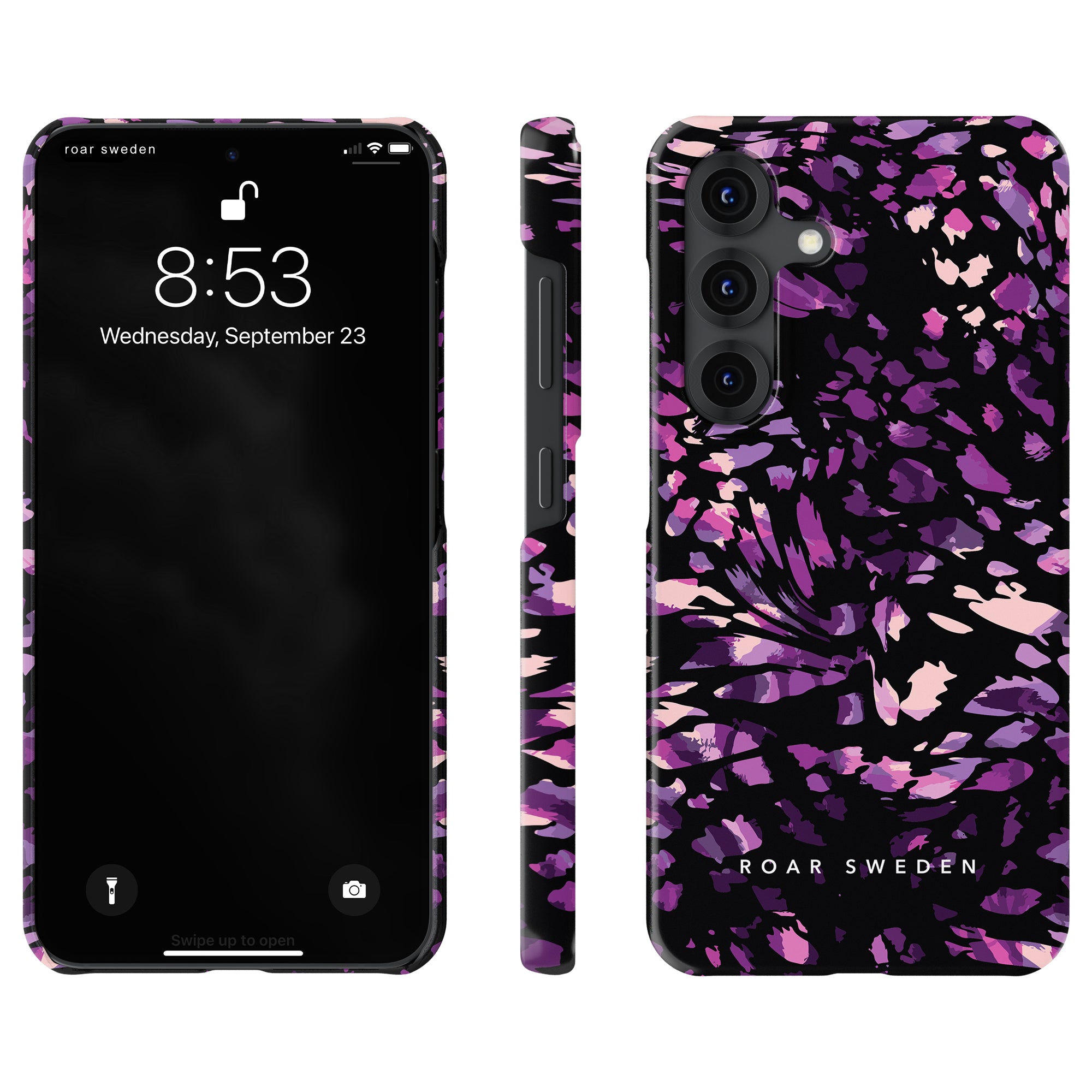 Purple Spots - Slim case - Roar Sweden