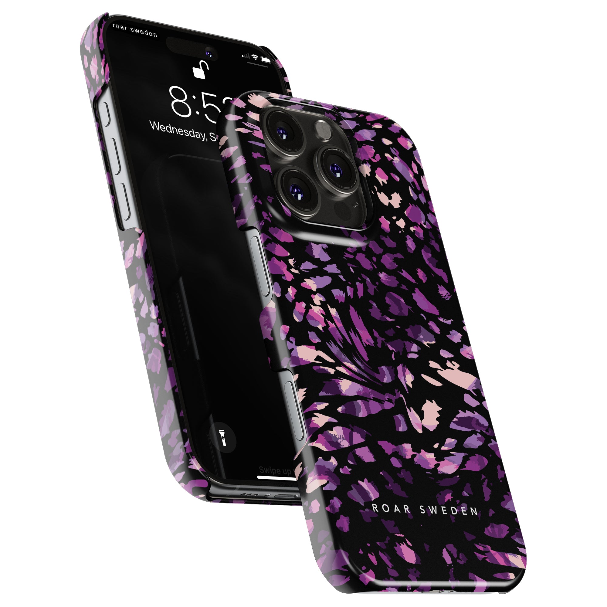 Purple Spots - Slim case - Roar Sweden