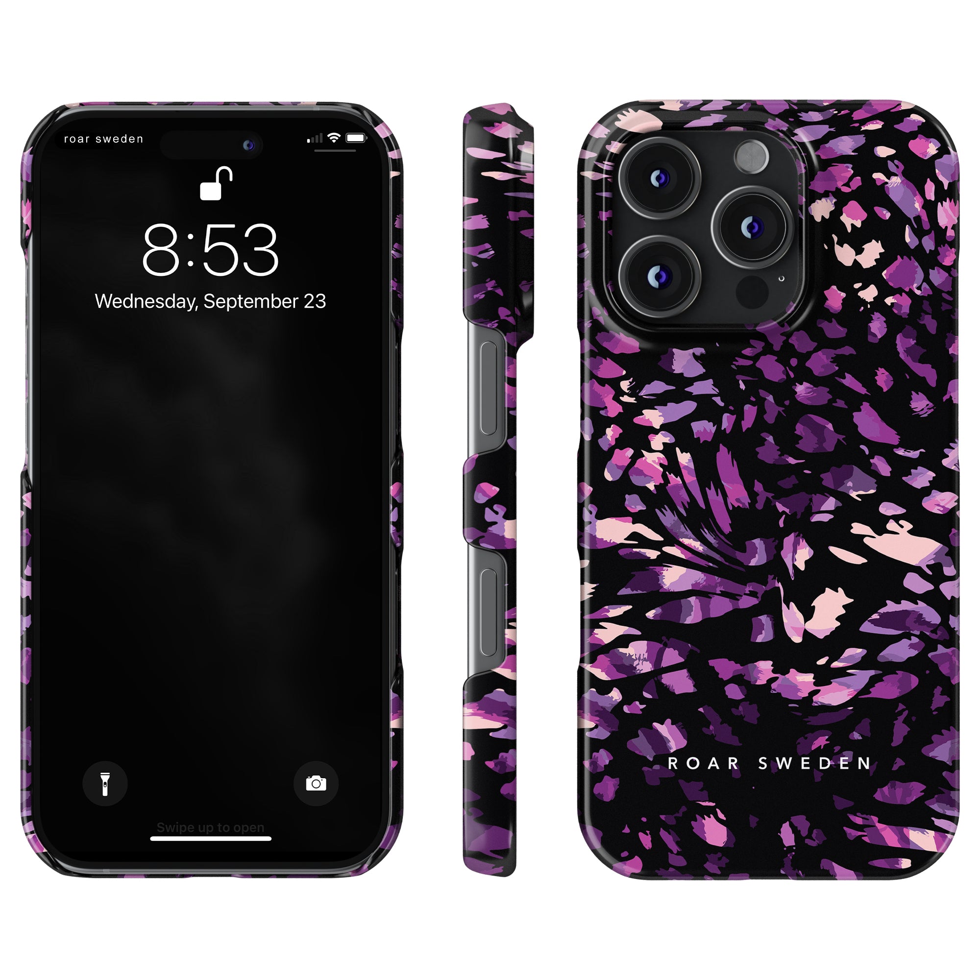 Purple Spots - Slim case - Roar Sweden