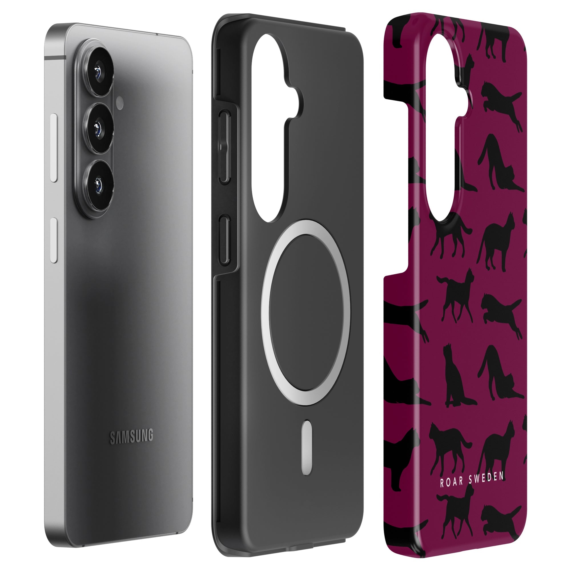 Pussycat - Magnetic Tough Phone Case - Roar Sweden