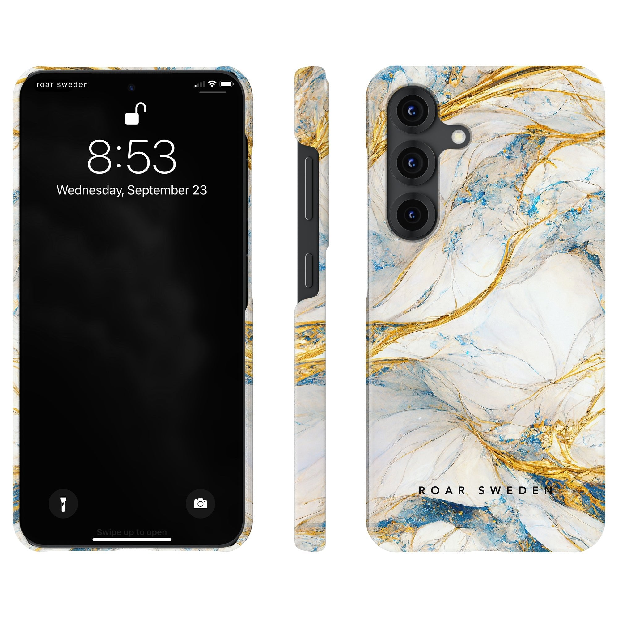 Slim mobilskal – Queen Marble