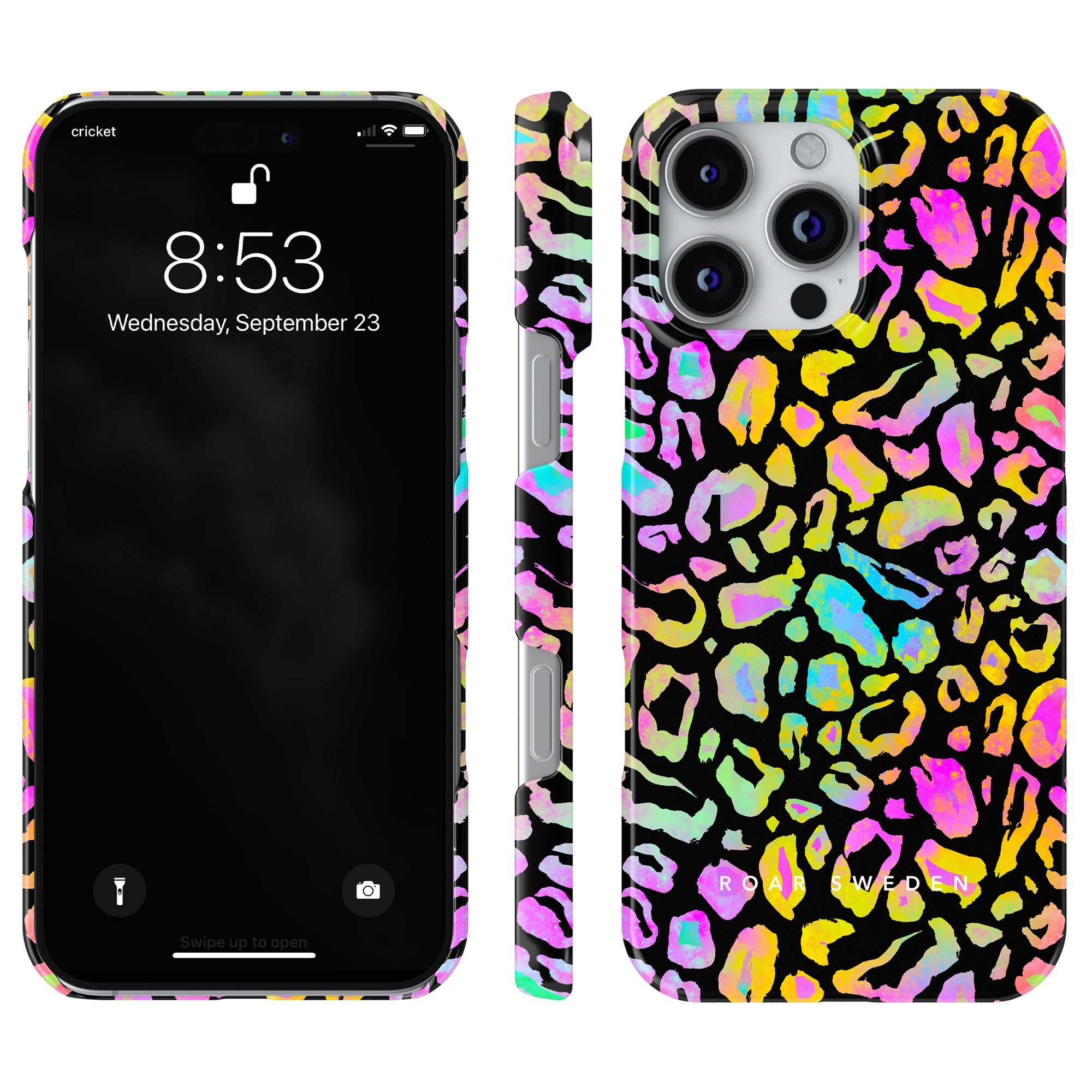 Slim mobilskal – Rave Leopard