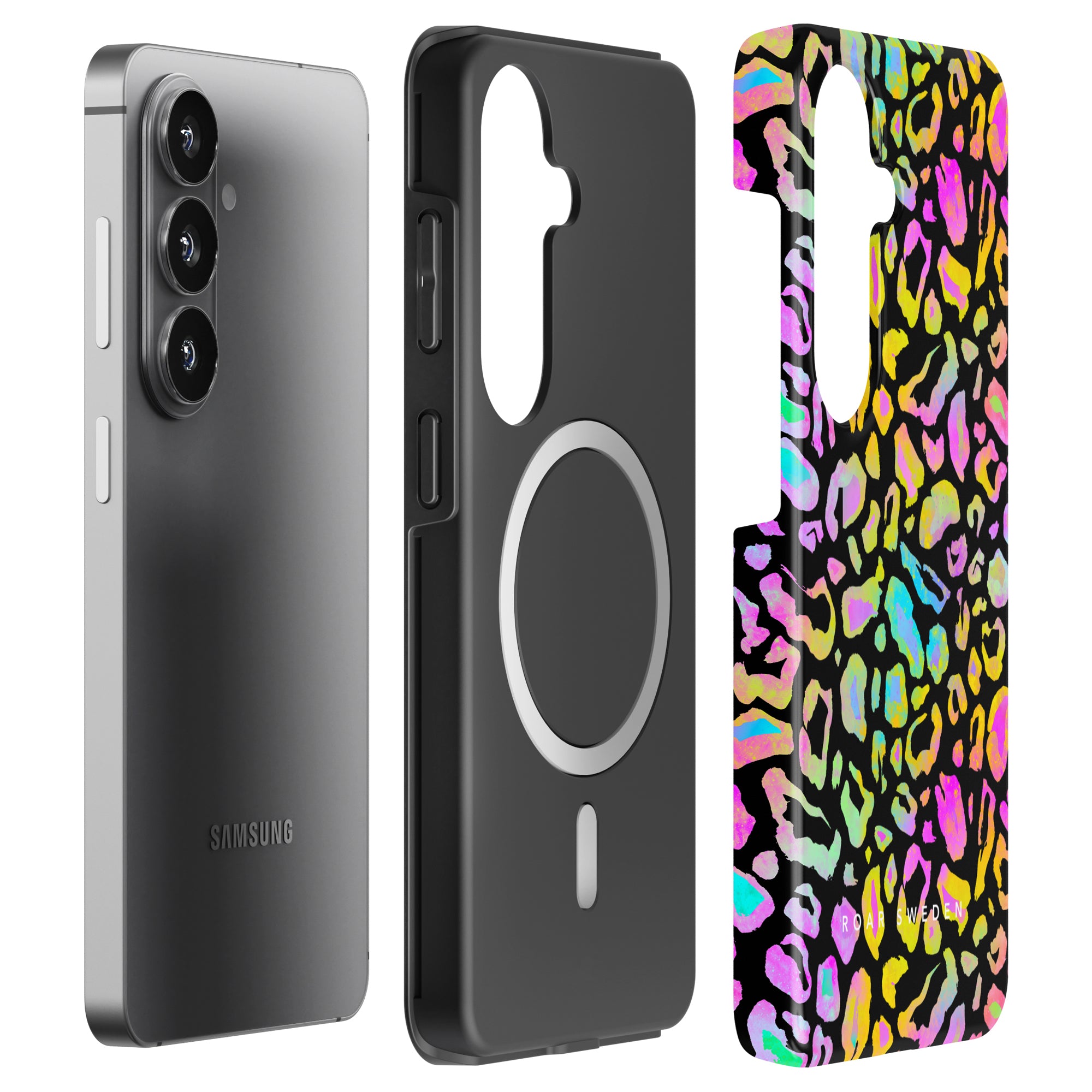 Rave Leopard - Magnetic Tough Phone Case