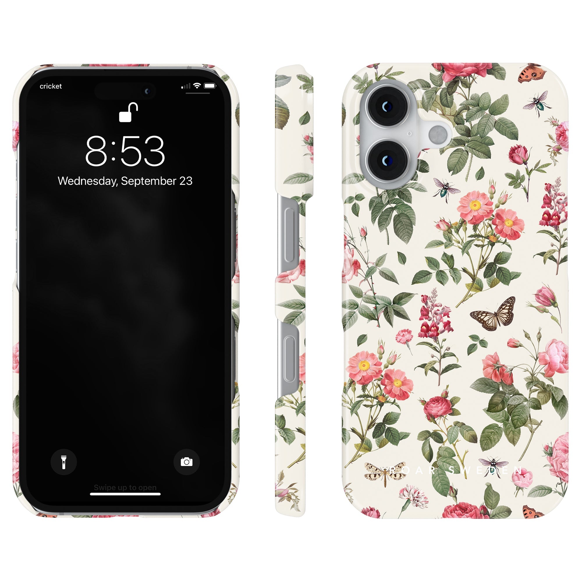 Slim mobilskal – Rose Garden