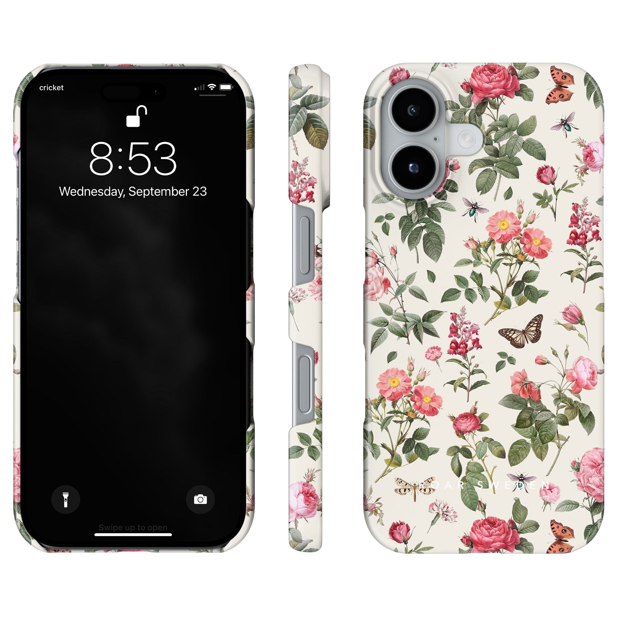 Slim mobilskal – Rose Garden