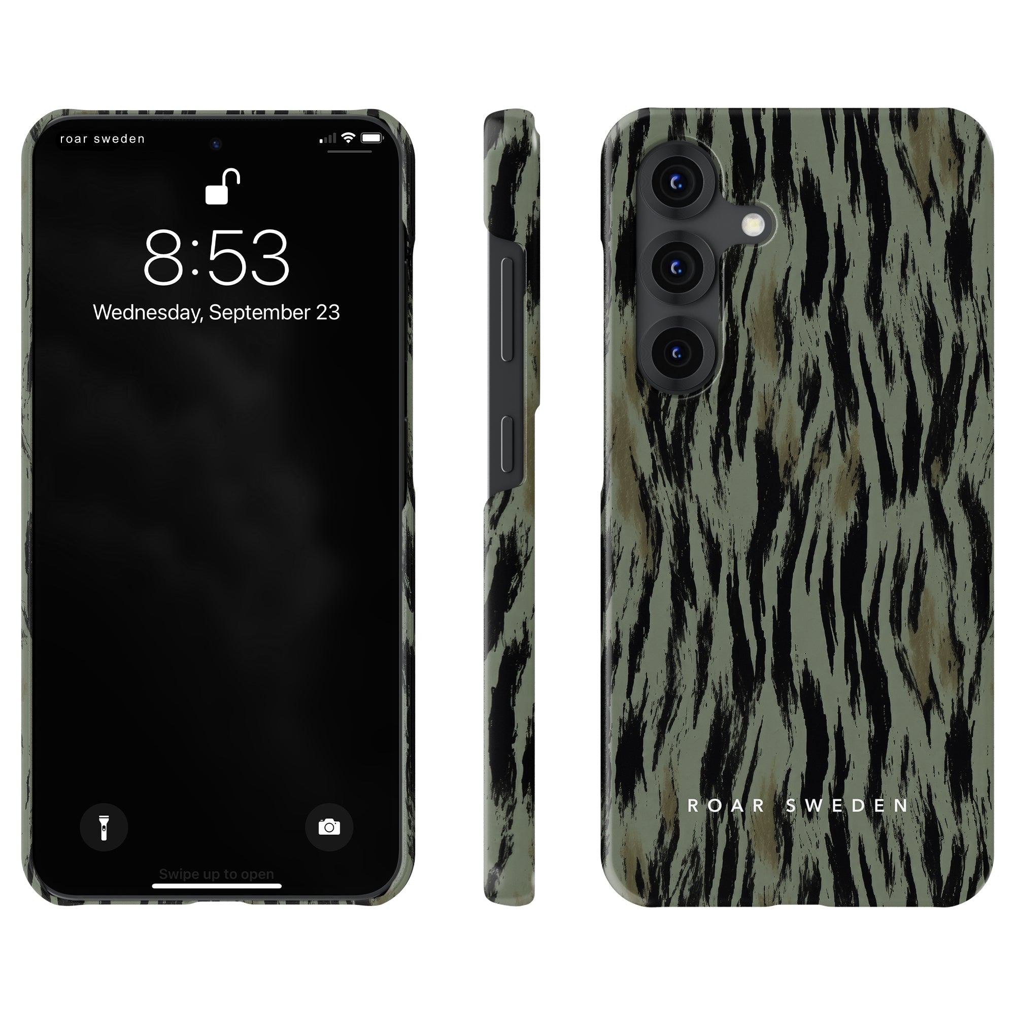 Rosepine Stripes - Slim case - Roar Sweden