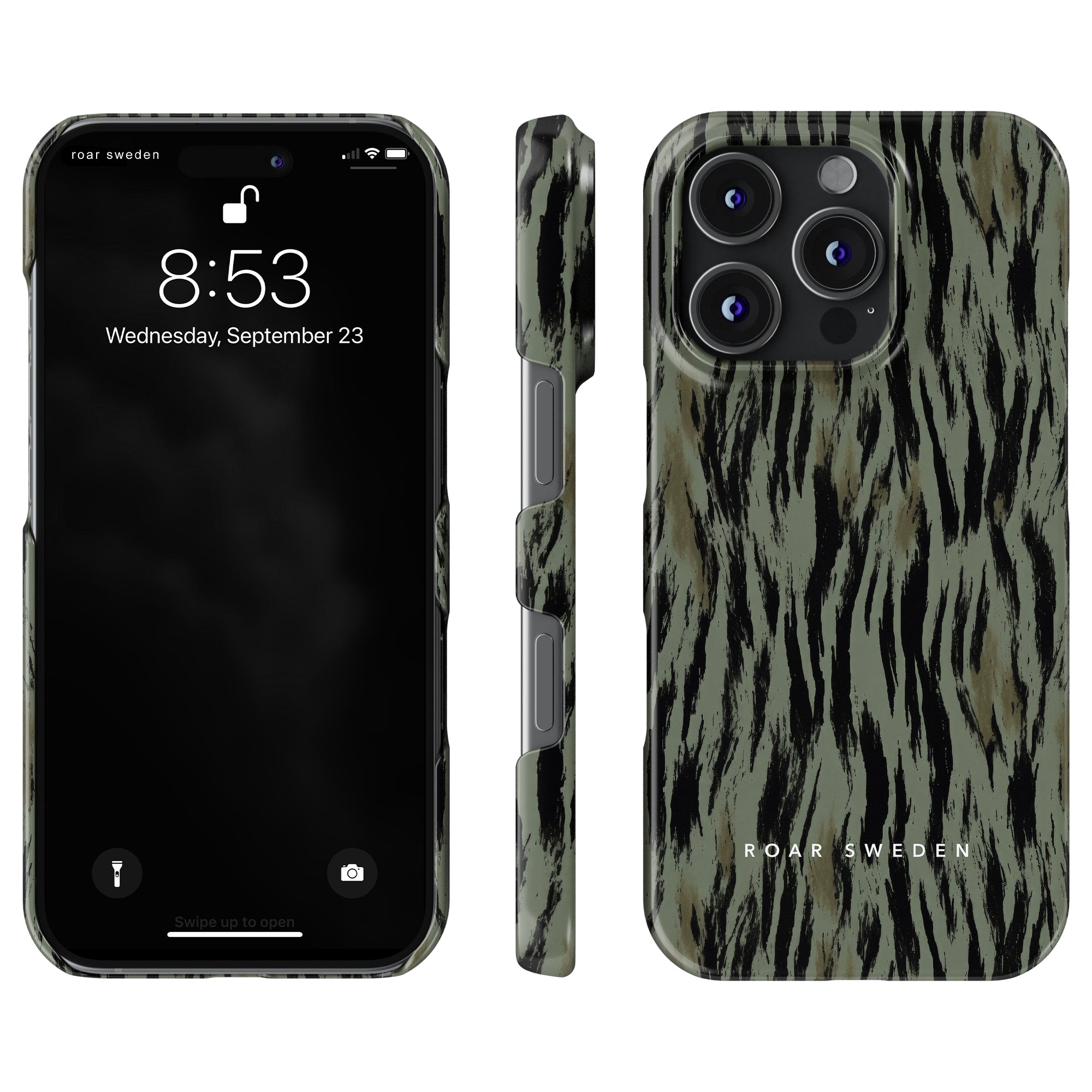 Rosepine Stripes - Slim case - Roar Sweden