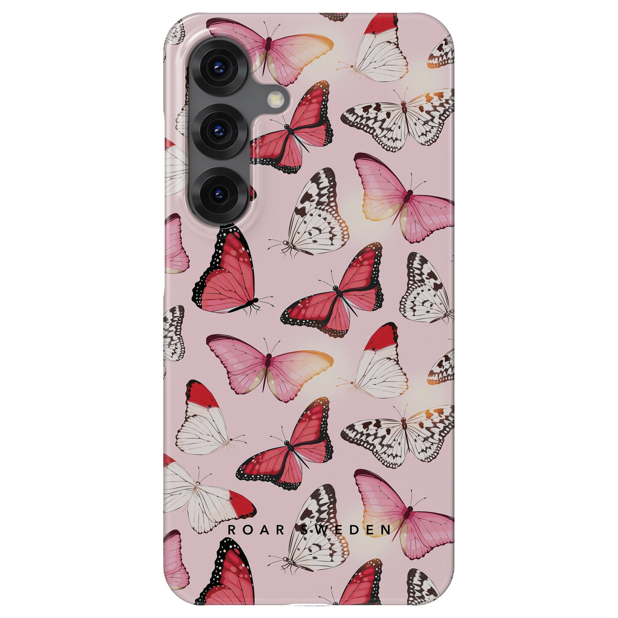 Slim mobilskal – Rosy Butterflies