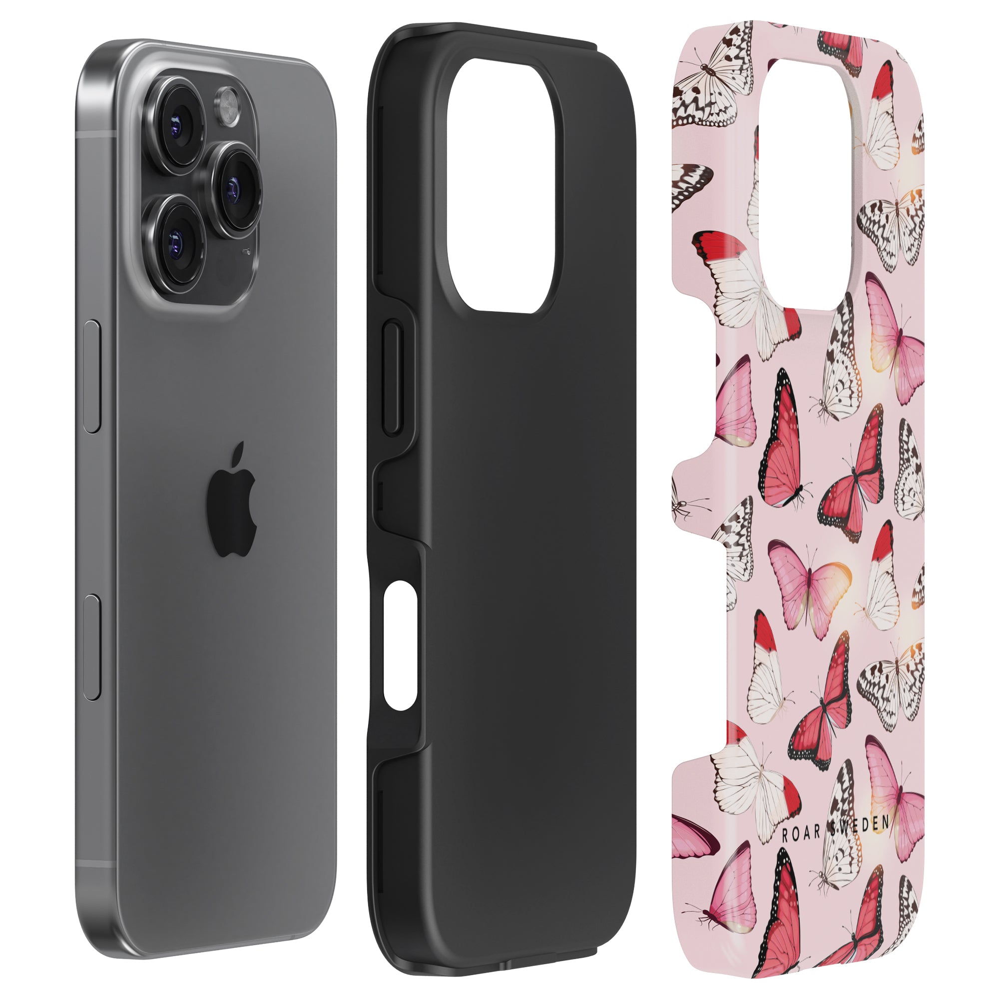 Rosy Butterflies - Tough Case - Roar Sweden