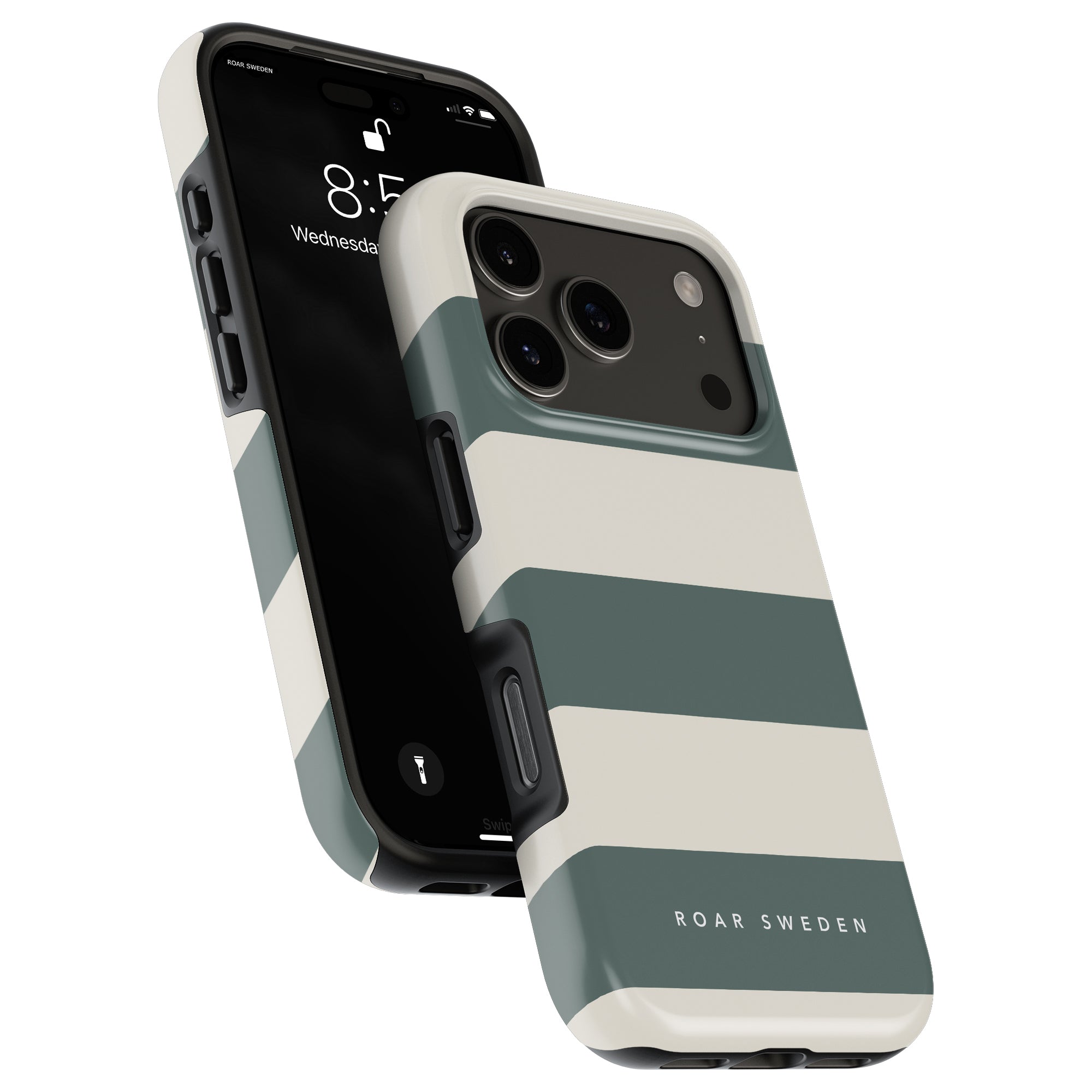 Sage Stripes - Tough Case - Roar Sweden
