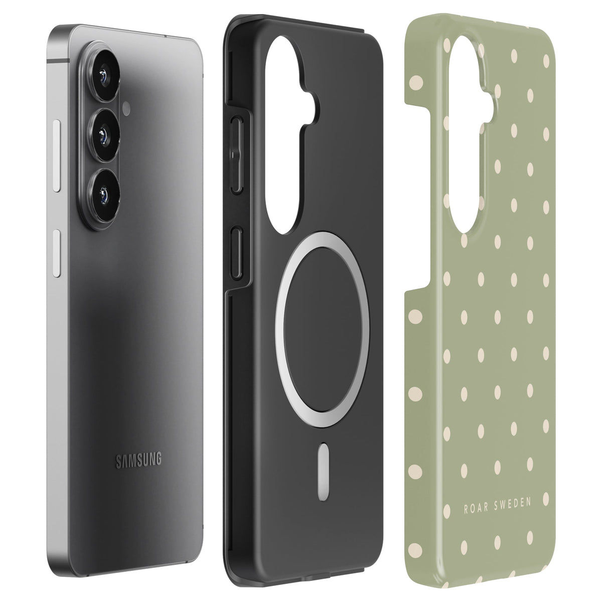 Sage Dots - Magnetic Tough Phone Case