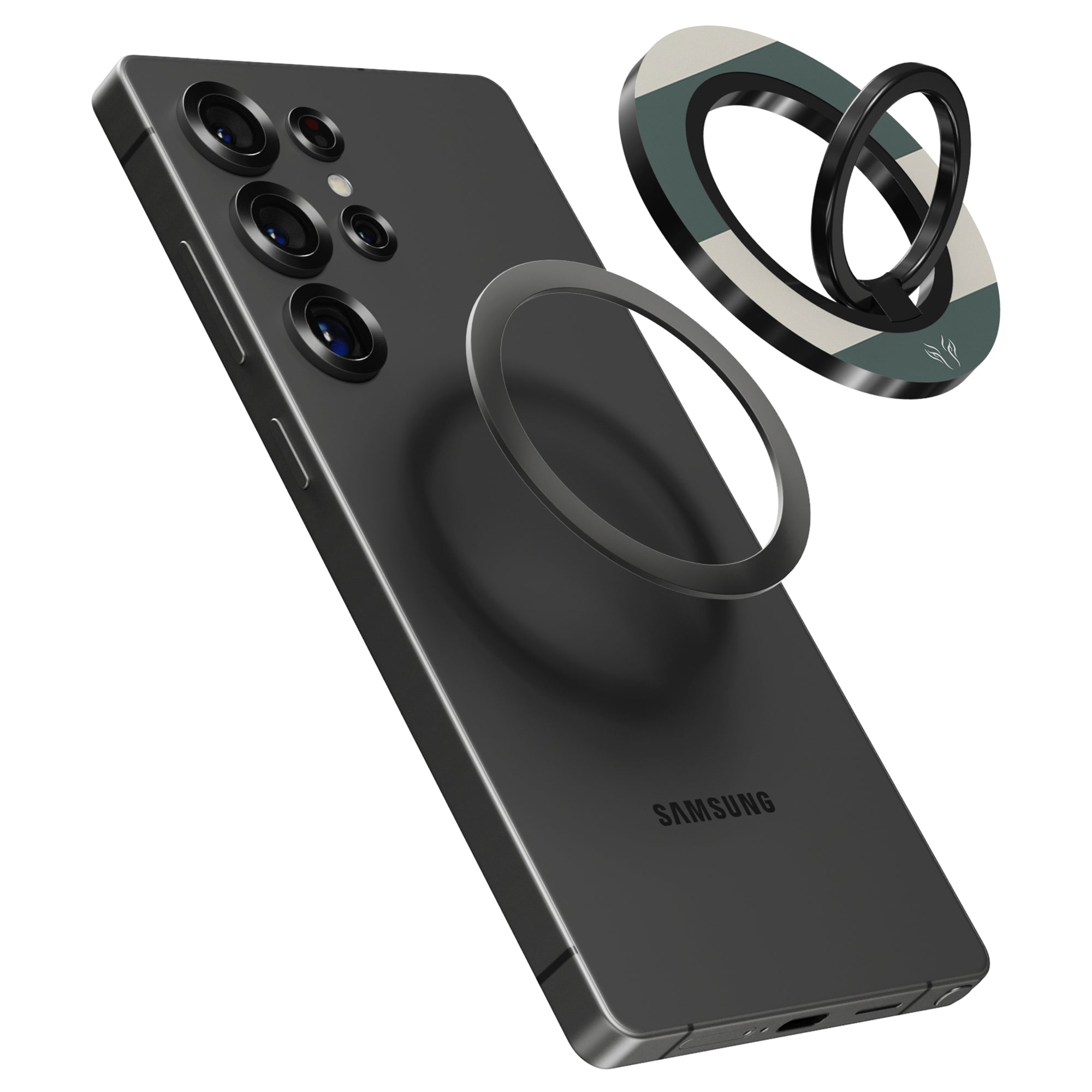 Sage Stripes - Mobilring - Roar Sweden