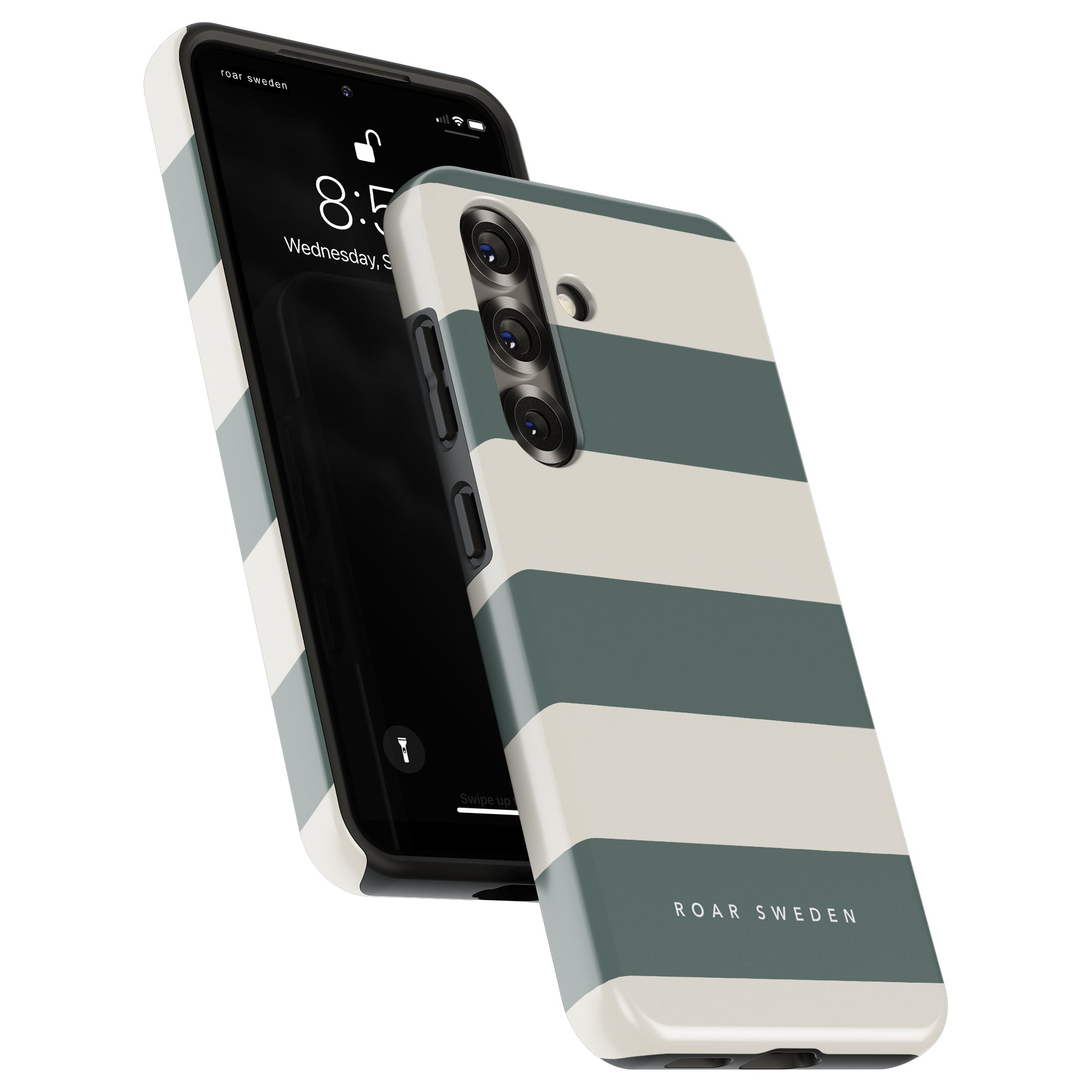 Sage Stripes - Tough Case - Roar Sweden