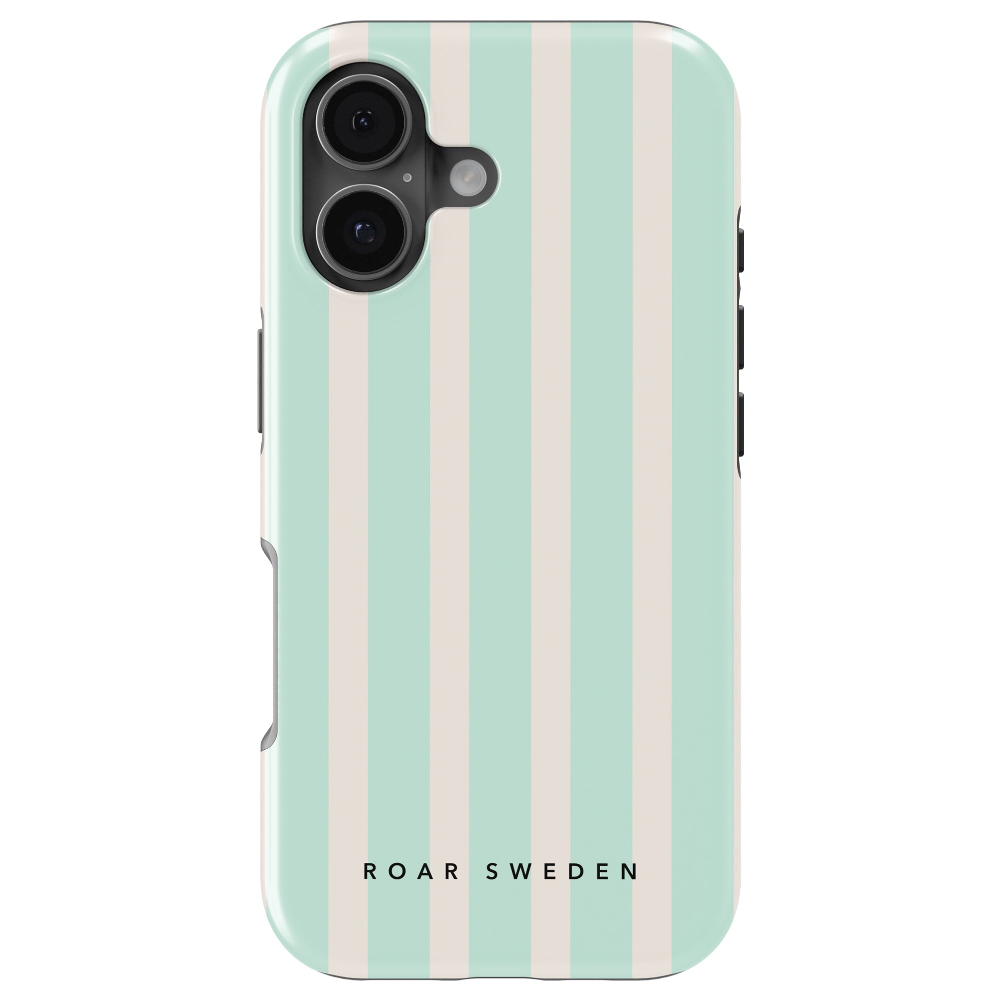 Seafoam Stripes - Tough Case - Roar Sweden