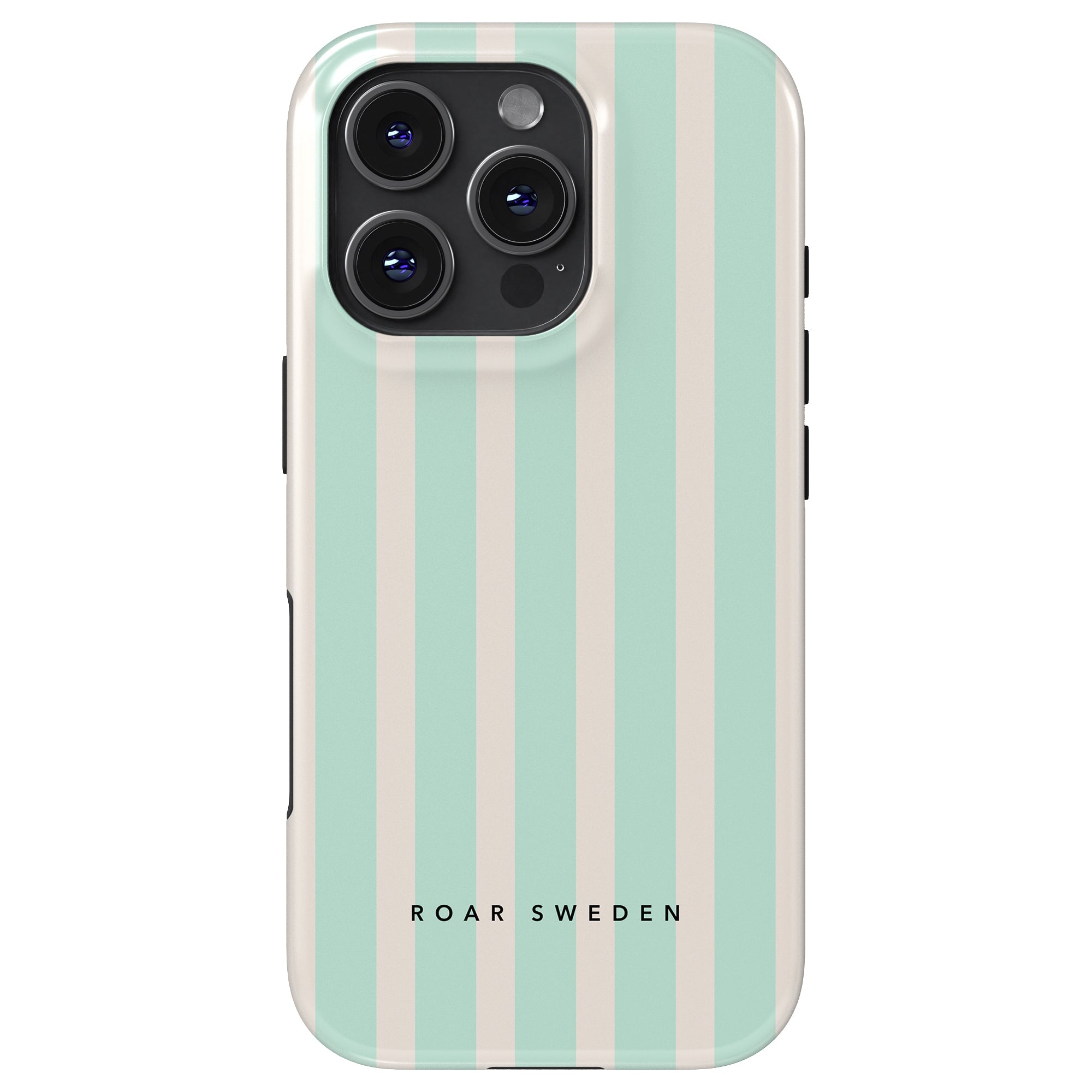 Seafoam Stripes - Tough Case - Roar Sweden