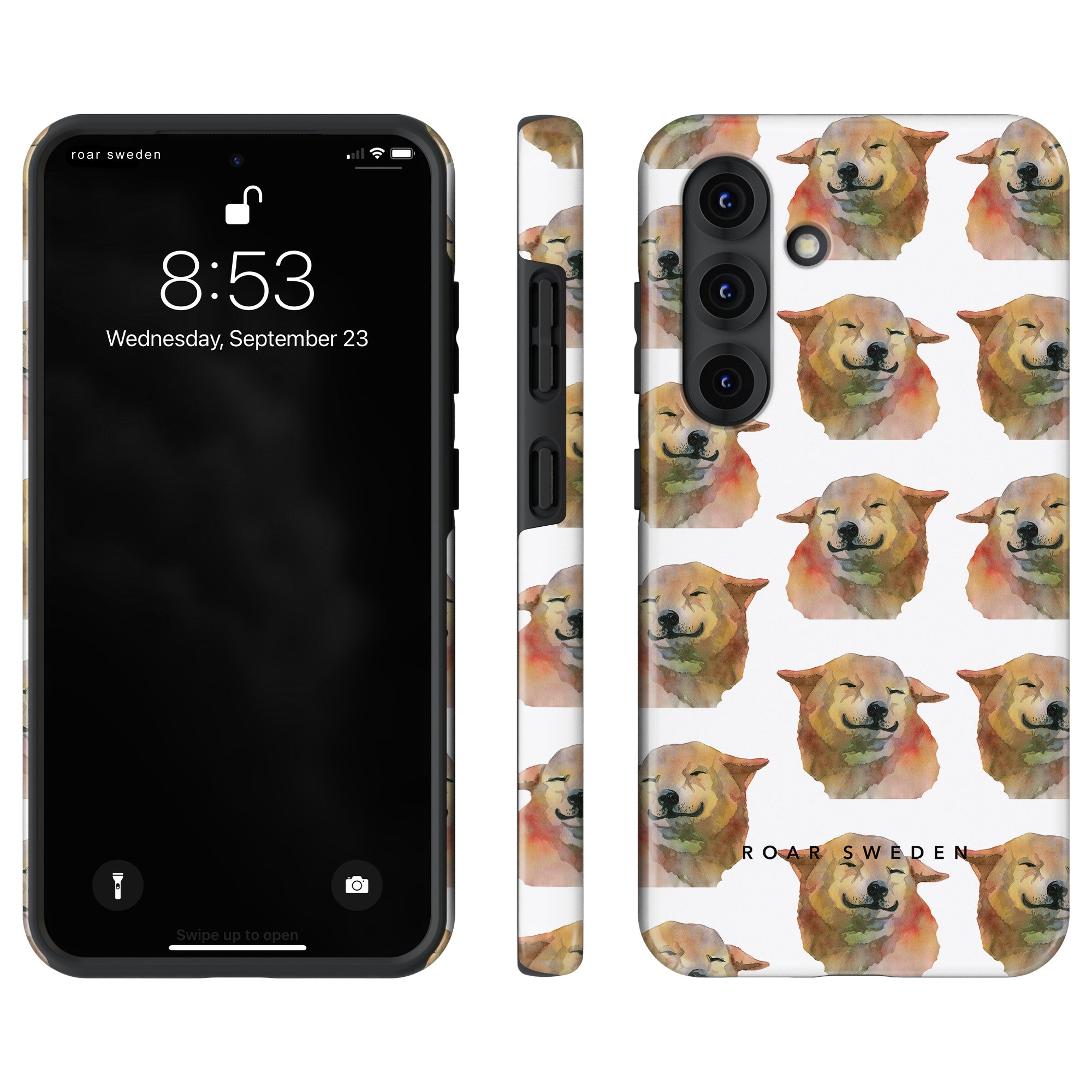 Shiba Tough mobilskal – Smiley Shiba