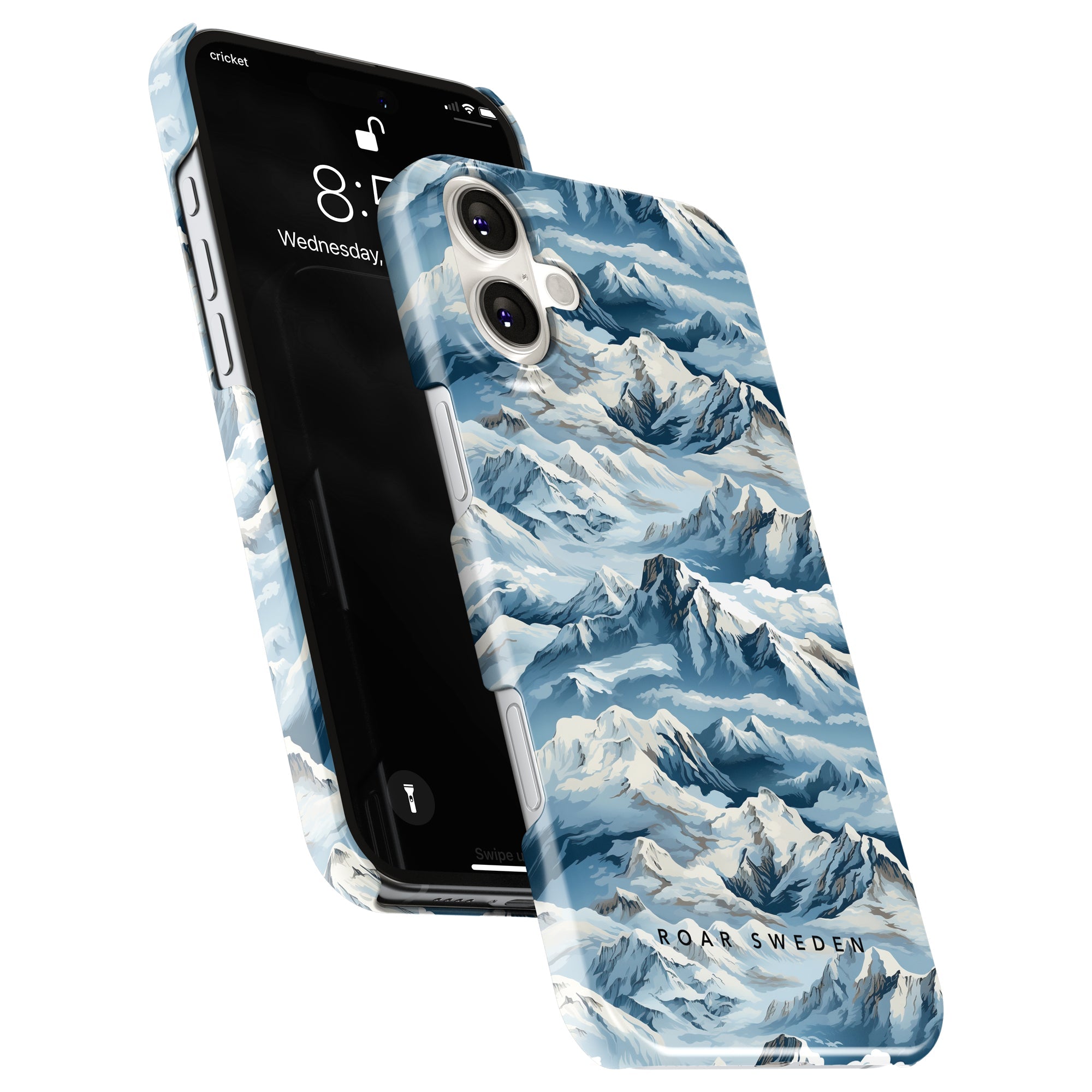 Slim mobilskal – Snowy Mountains