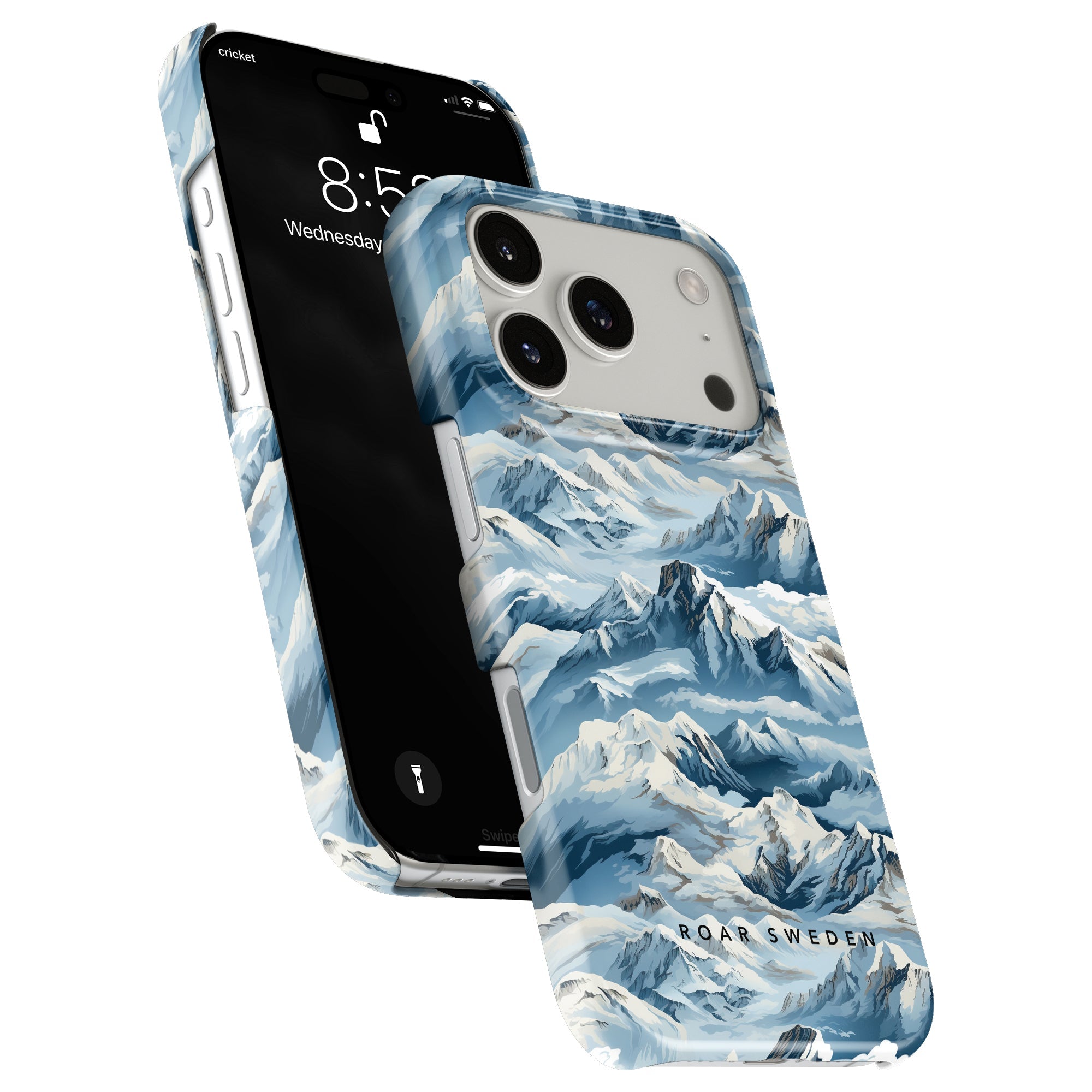 Slim mobilskal – Snowy Mountains