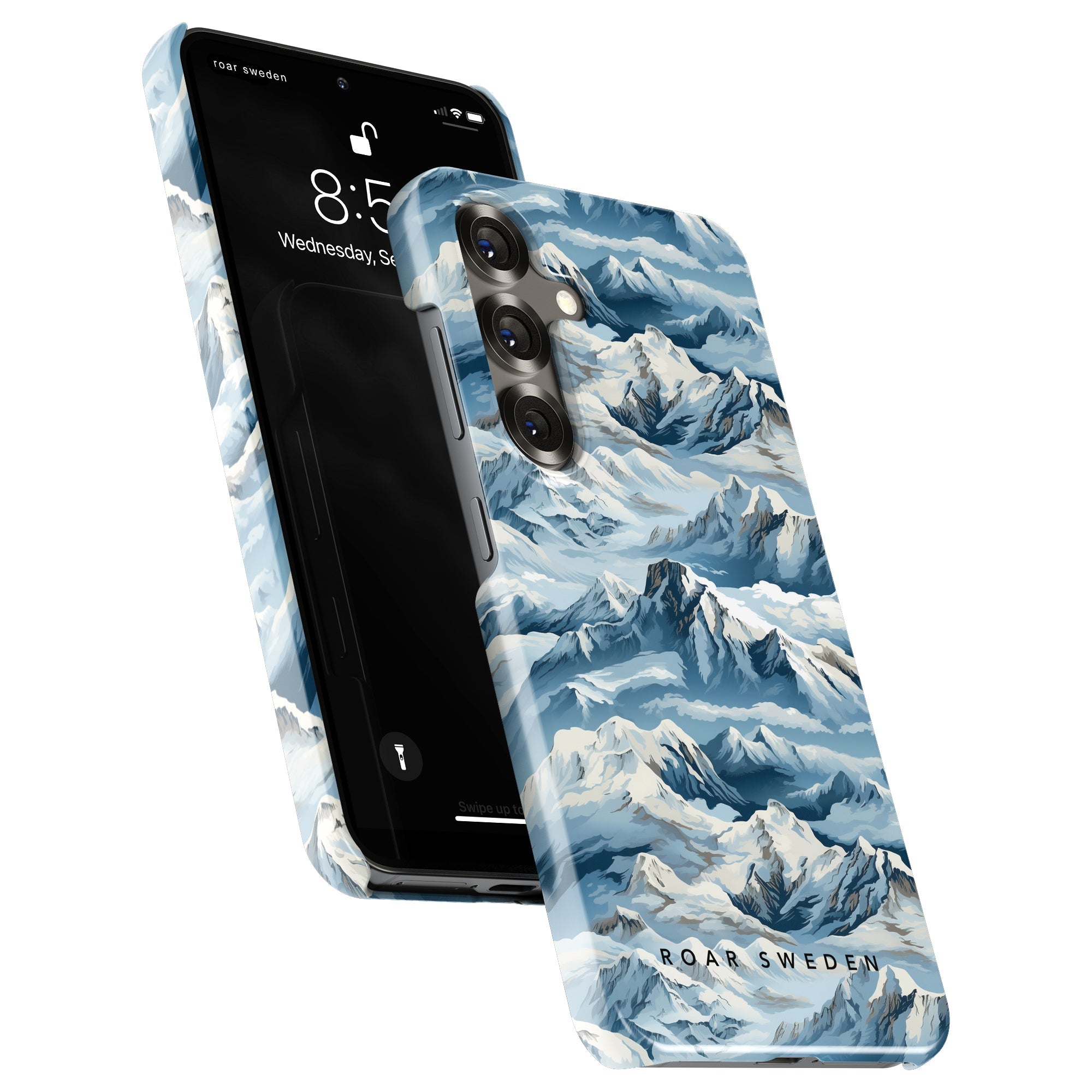 Slim mobilskal – Snowy Mountains