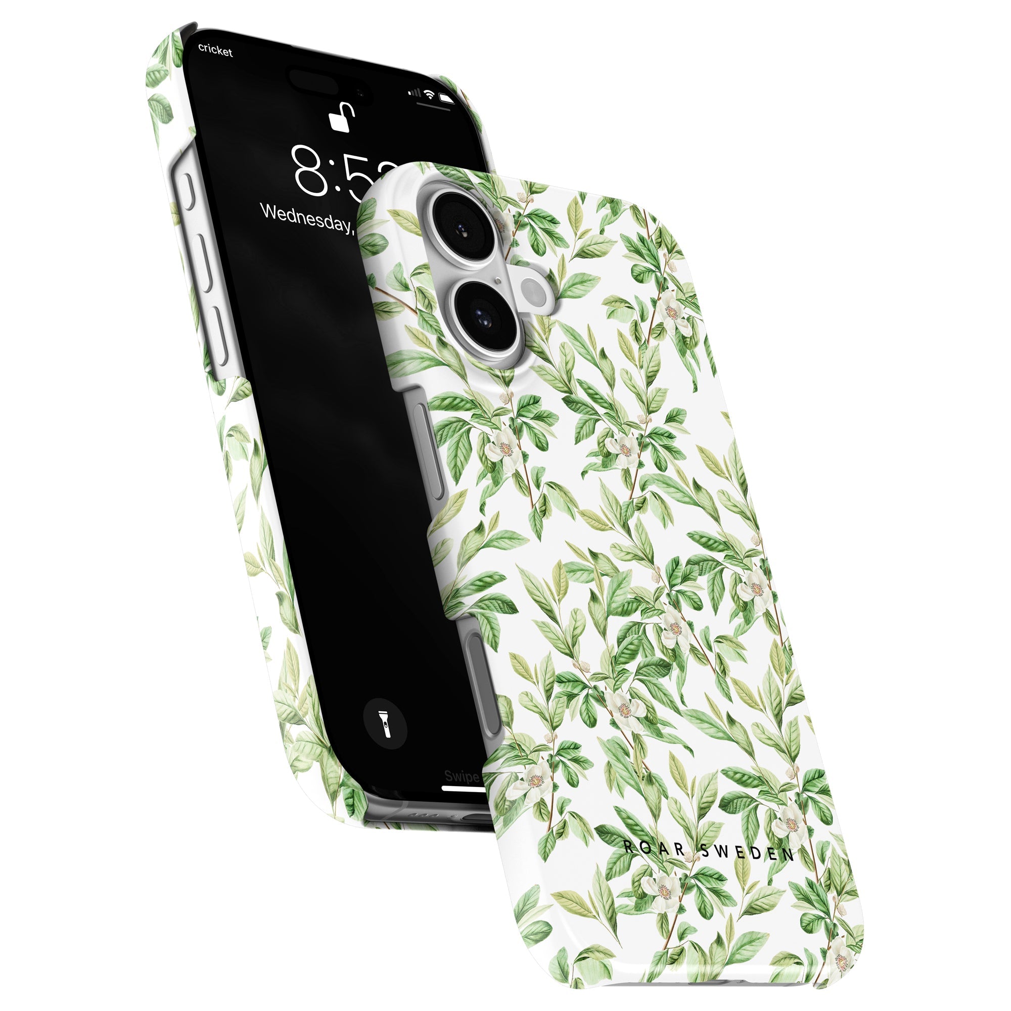 Slim mobilskal – Spring Leaves