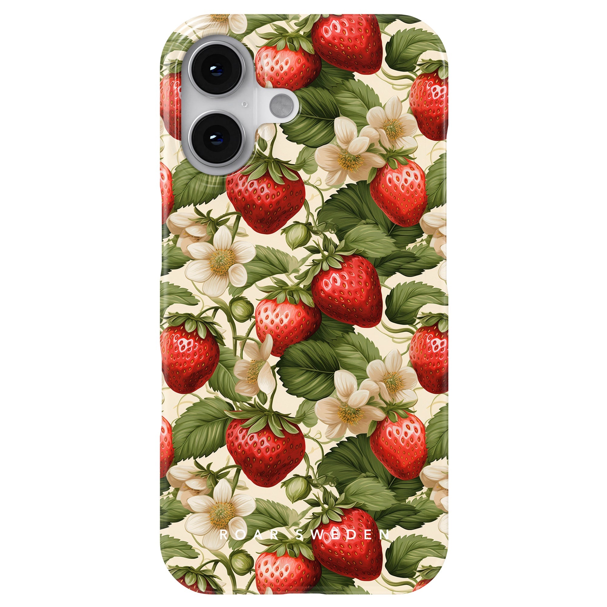 Slim mobilskal – Strawberries