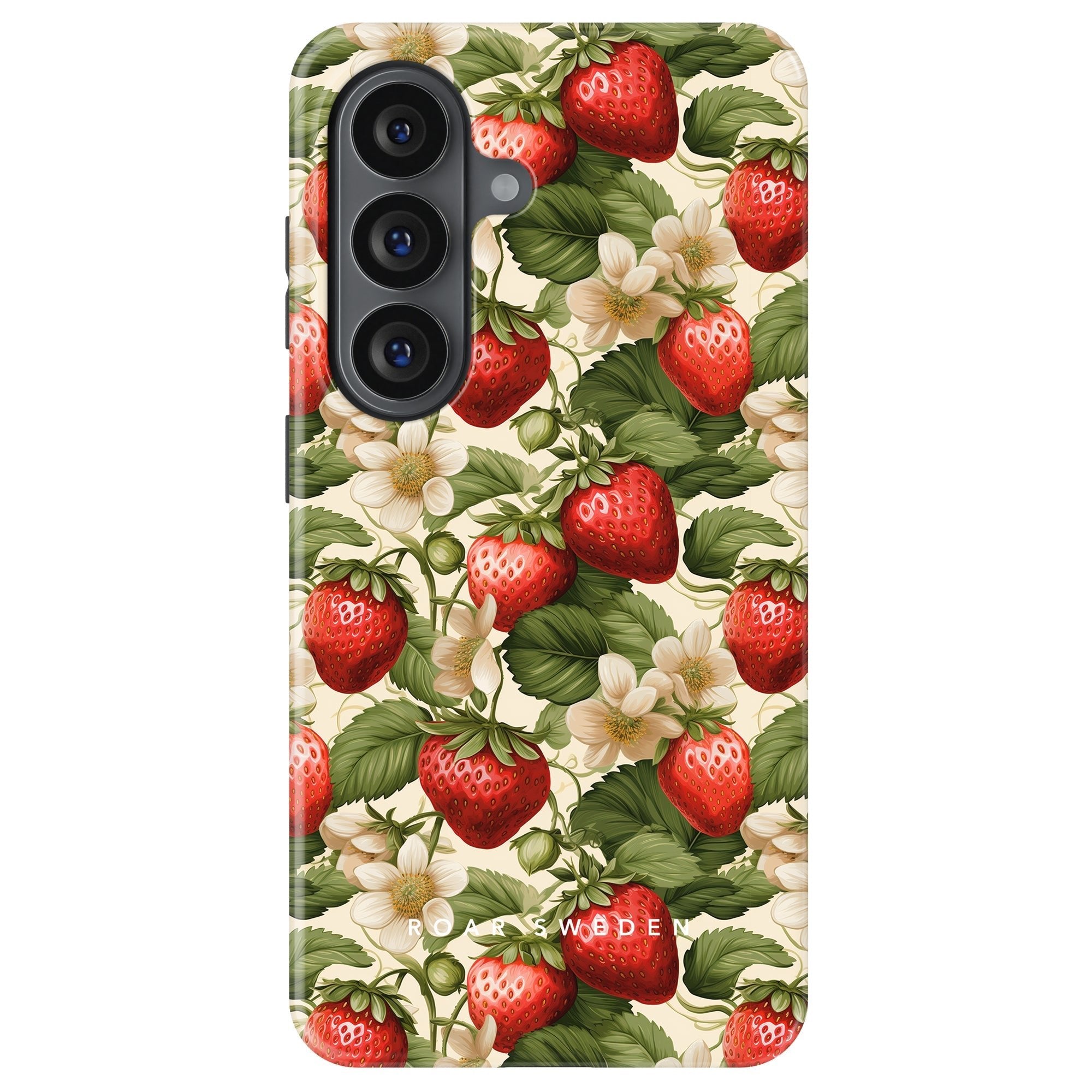 Strawberries - Magnetic Tough Phone Case - Roar Sweden