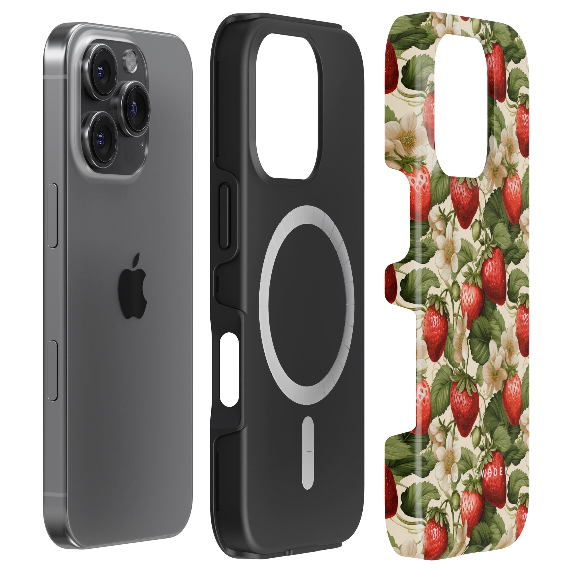 MagSafe mobilskal – Strawberries